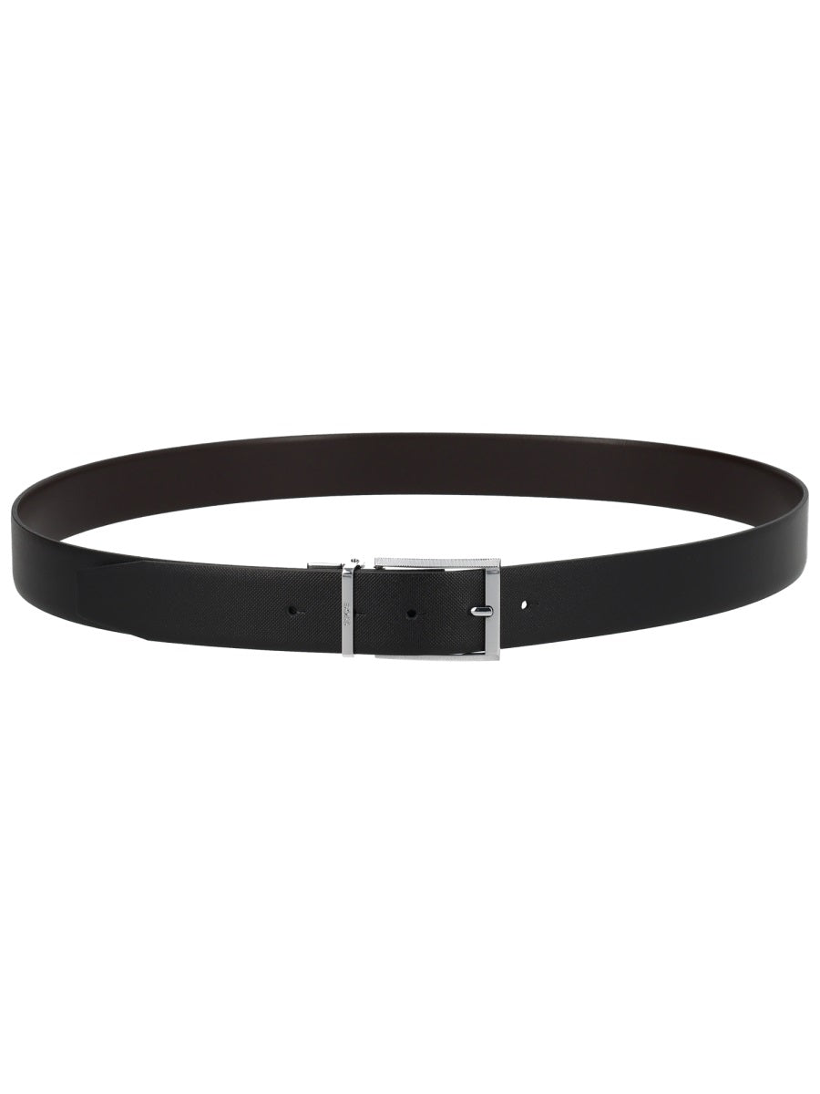 BOSS Men's 100% Leather Belt