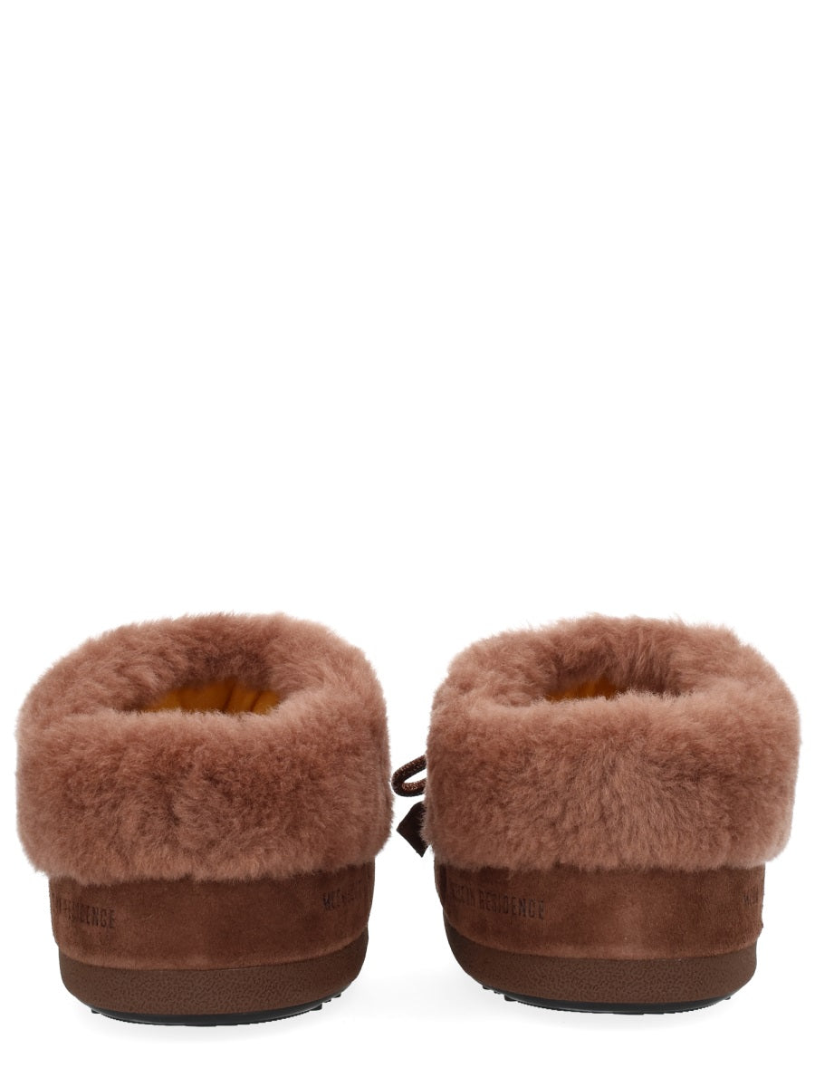 MOON BOOT PER GUEST IN RESIDENCE Mini Leather Boots for Women