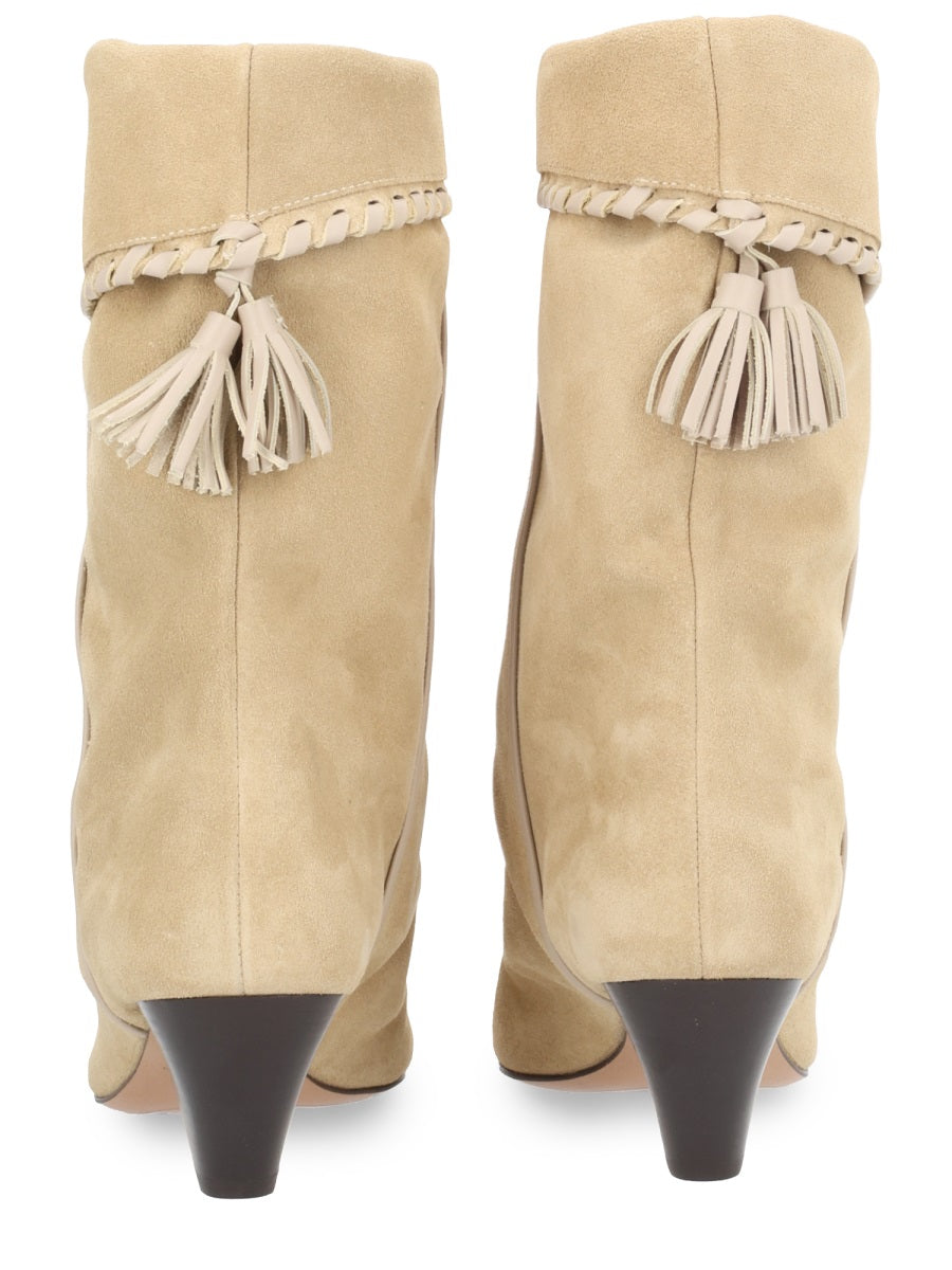 ISABEL MARANT Elegant Leather Ankle Boots for Women