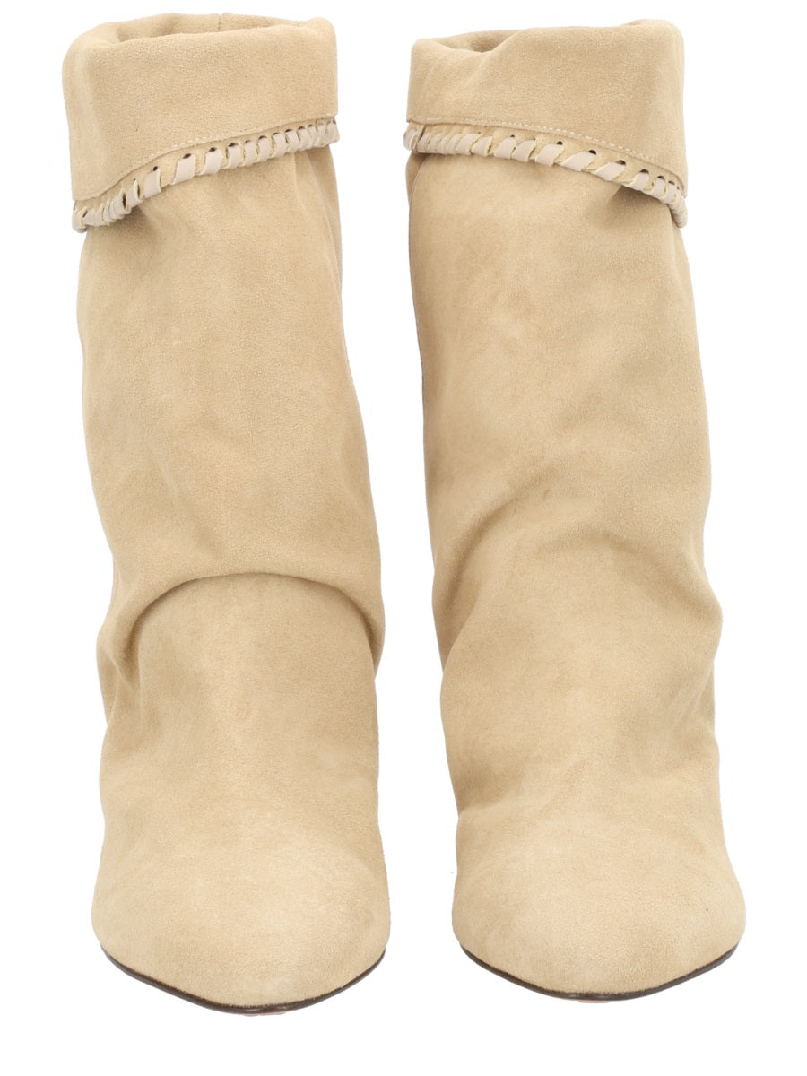 ISABEL MARANT Elegant Leather Ankle Boots for Women