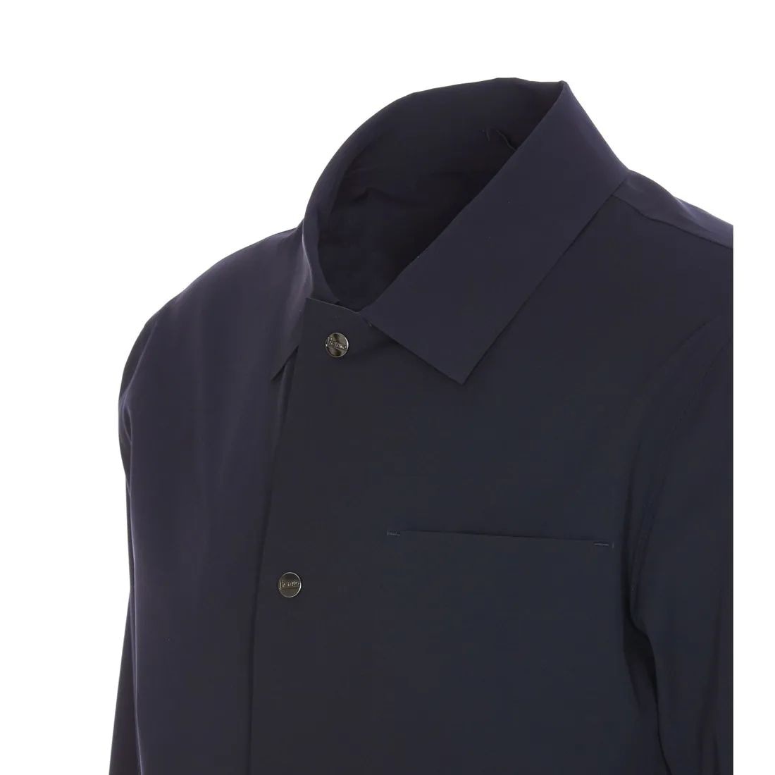 HERNO Slim Fit Shirt Jacket for Men - SS25 Collection