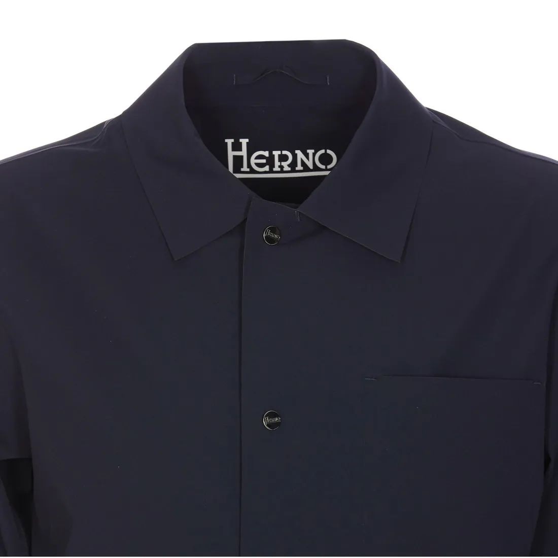 HERNO Slim Fit Shirt Jacket for Men - SS25 Collection
