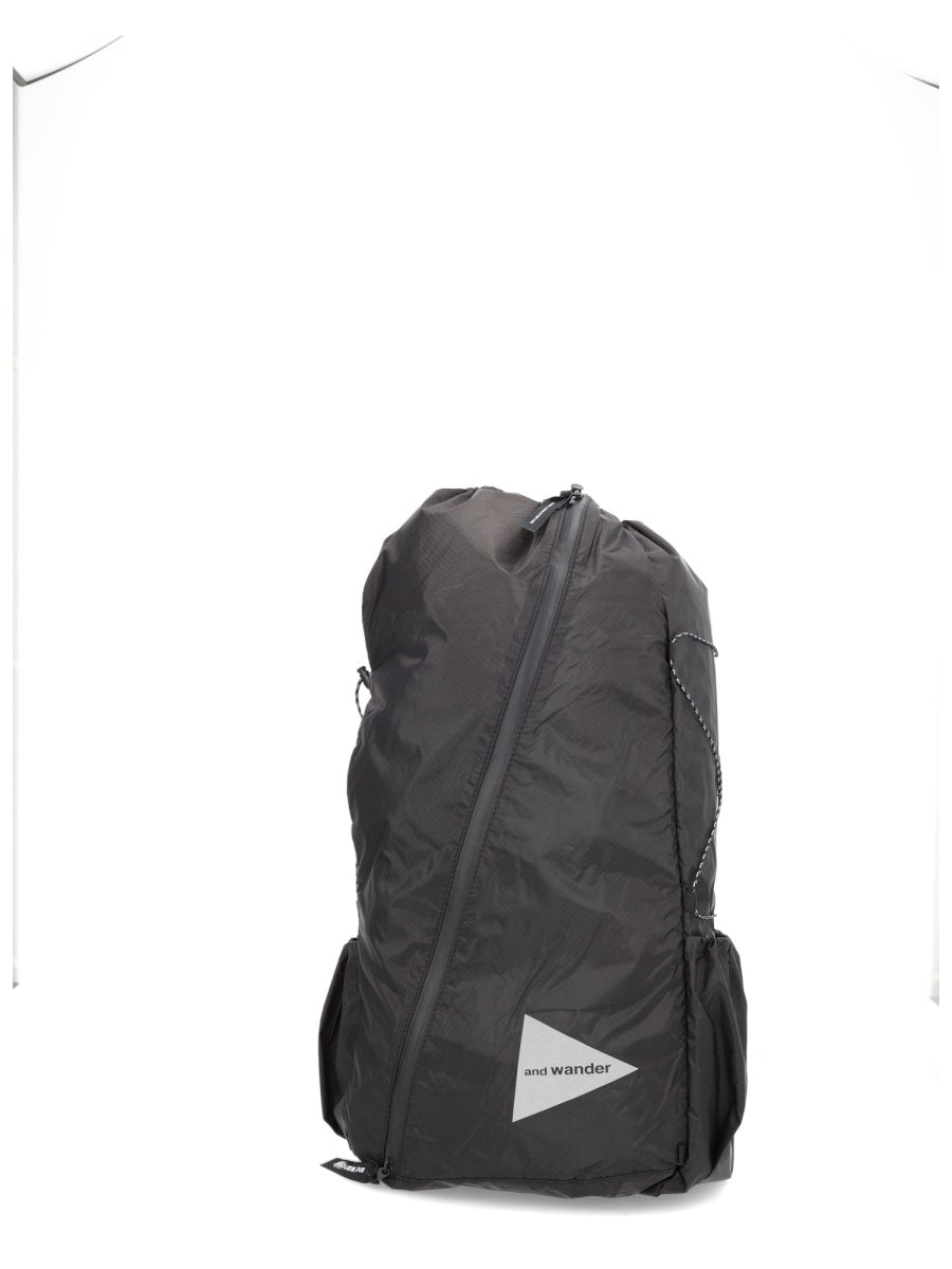 AND WANDER Men's Mini Nylon Backpack for FW25