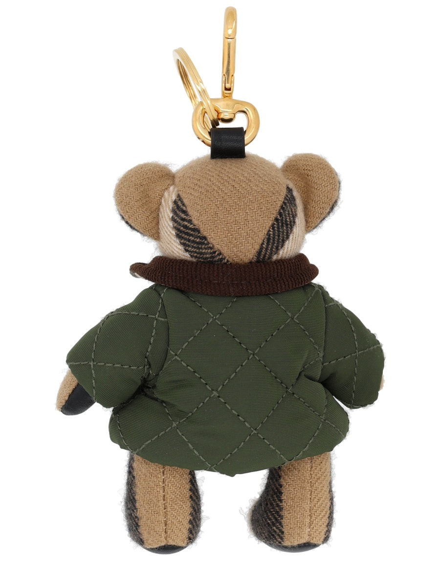 BURBERRY Stylish Cashmere Key Holder for Women