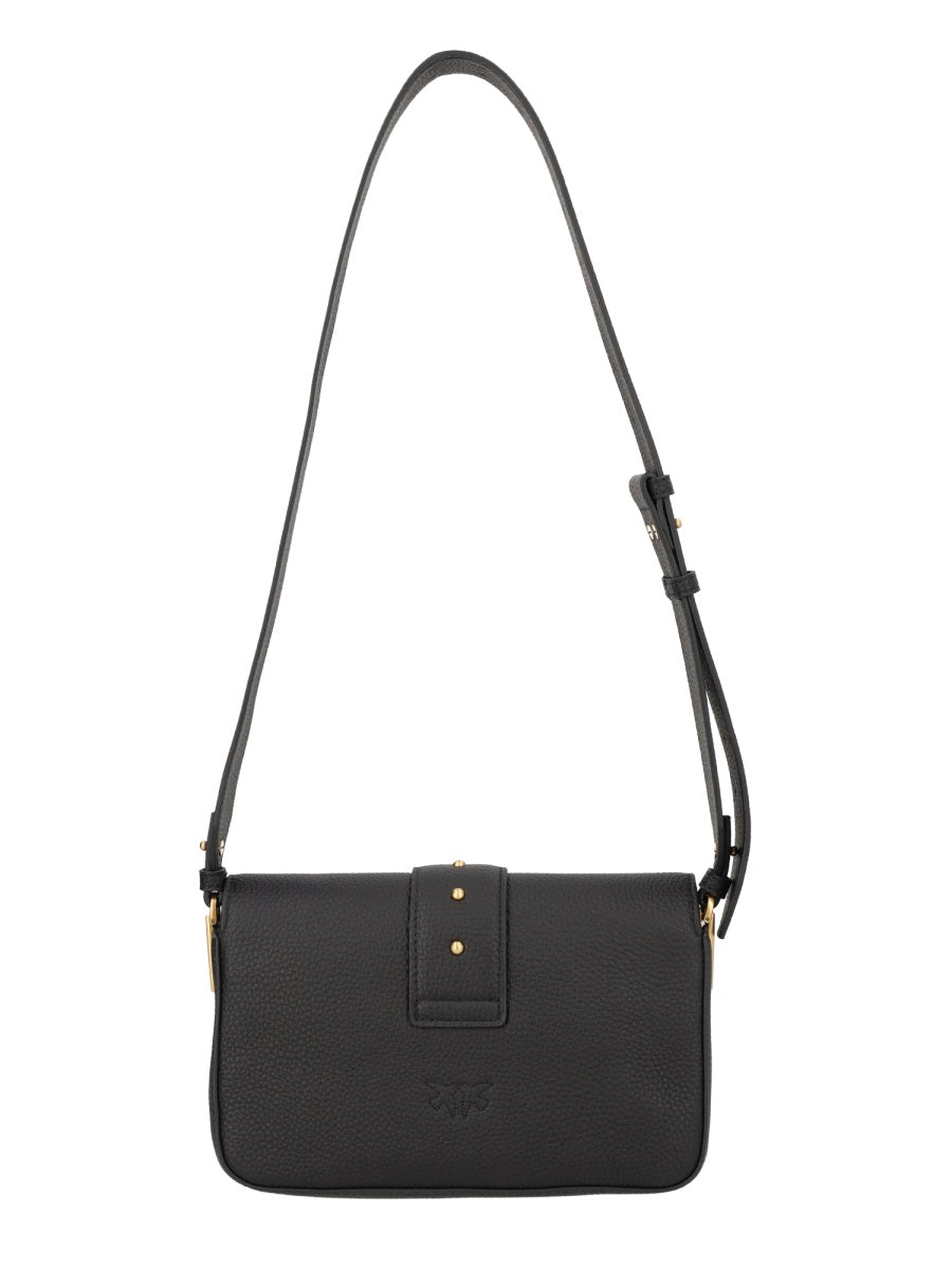 PINKO Chic Mini Shoulder Bag - 100% Leather