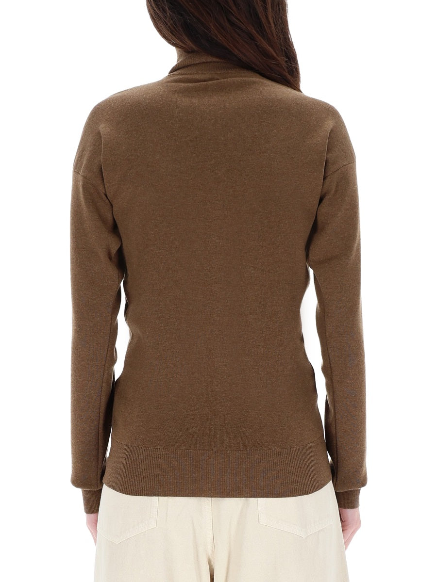 LEMAIRE Elegant Wool Sweater for Women - FW25 Collection
