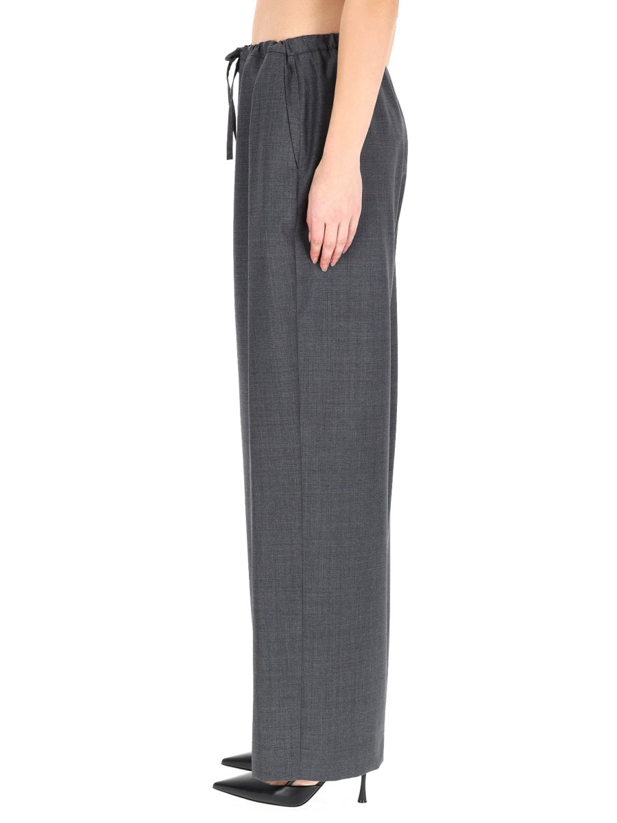 LOULOU DE SAISON Chic Wool Trousers for Women - FW25