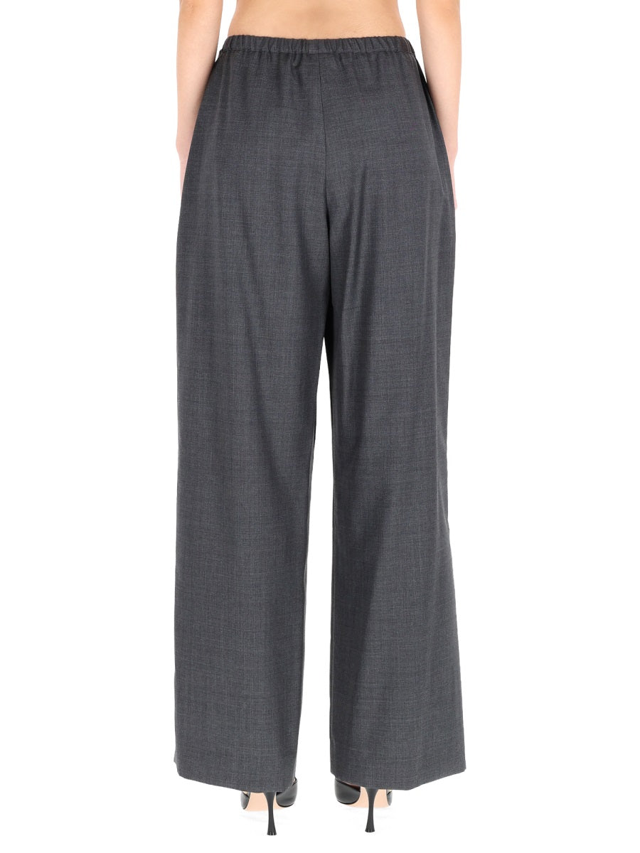 LOULOU DE SAISON Chic Wool Trousers for Women - FW25