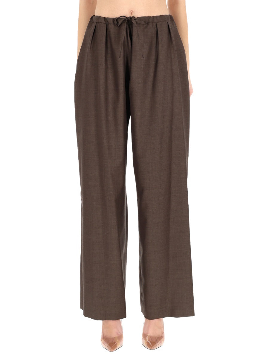 LOULOU DE SAISON Seasonal Virgin Wool Trousers for Women