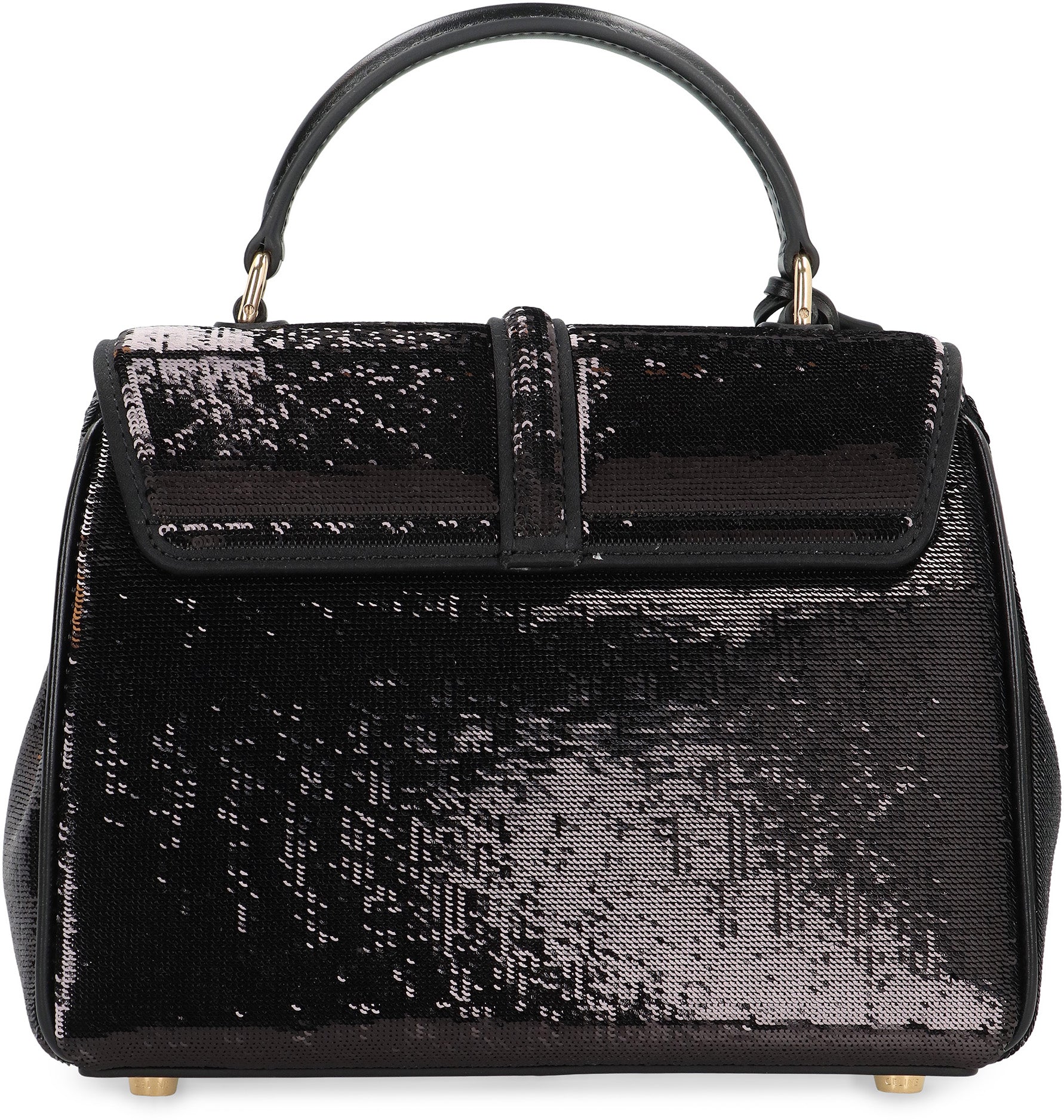 CELINE Mini Handbag 16 in Sequins and Leather