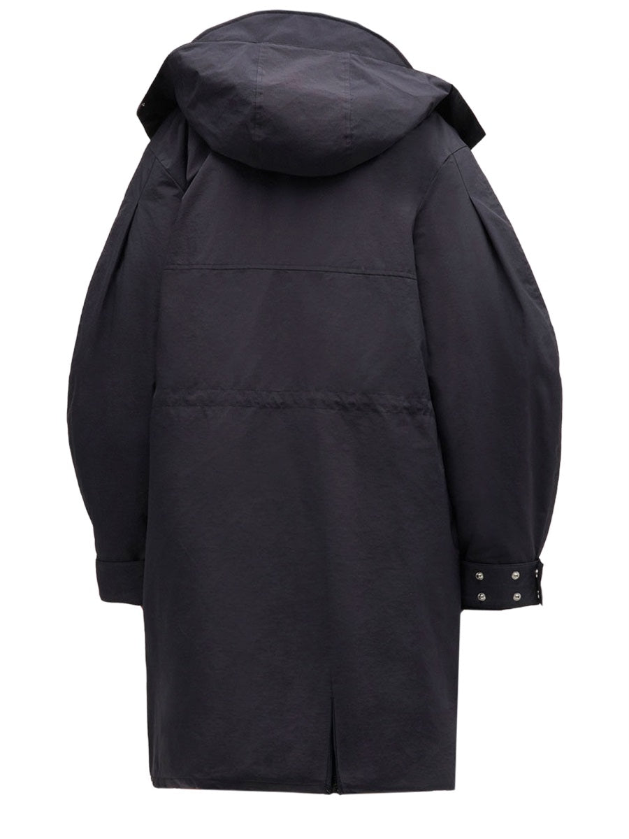 GANNI Stylish Women’s Recycled Nylon Trench Coat