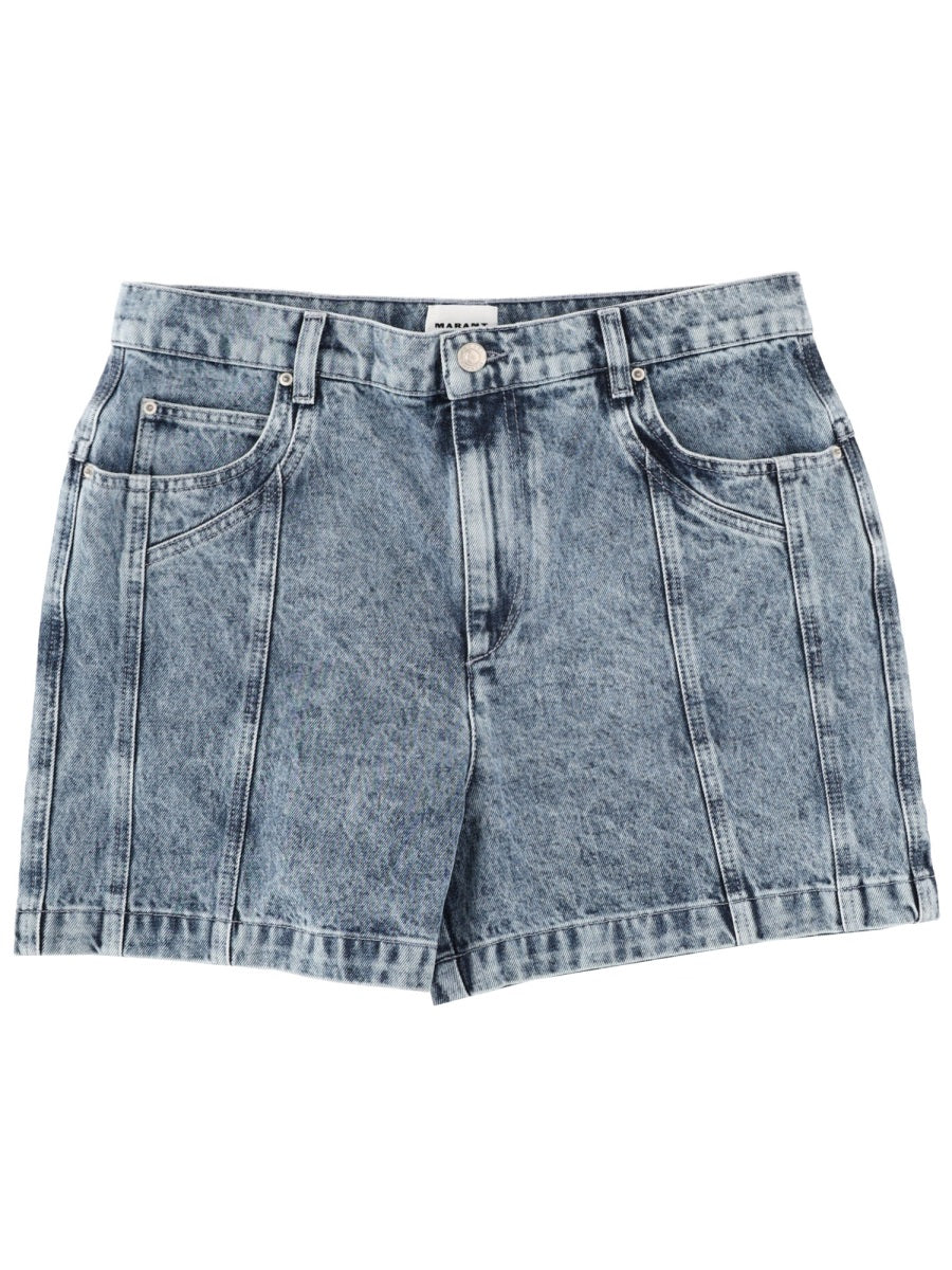 MARANT ÉTOILE Cotton Mini Women's Shorts