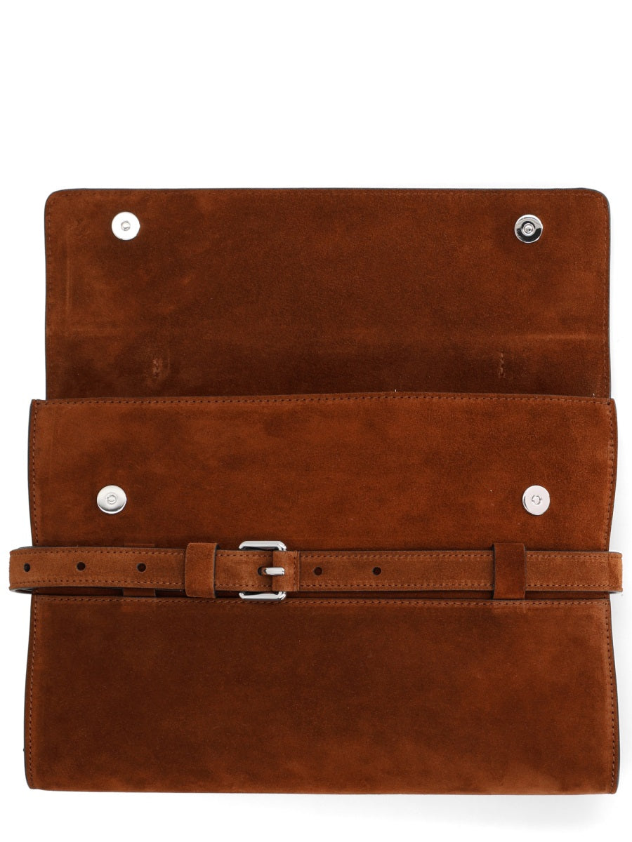 MOSCHINO Men's Mini Leather Handbag - Fall/Winter 2025 Collection