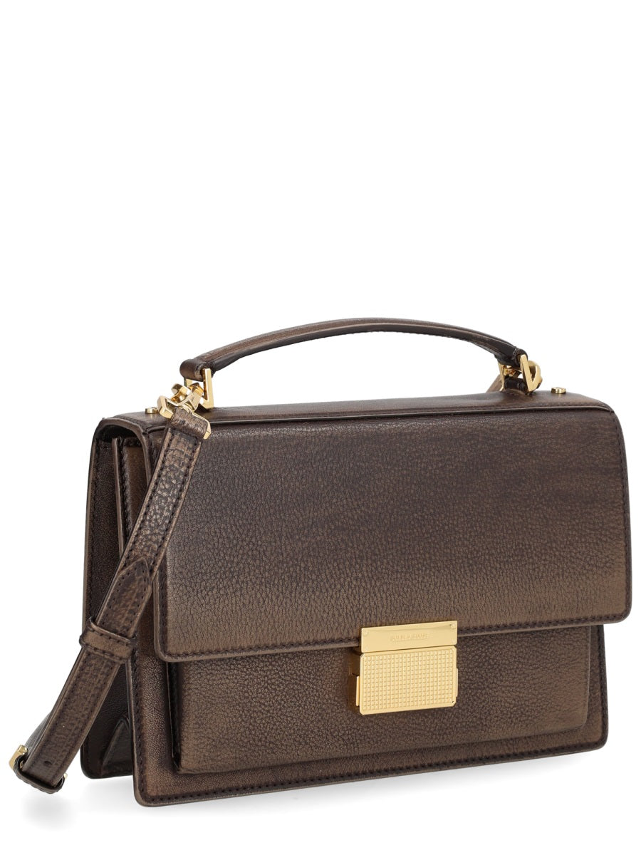 GOLDEN GOOSE Elegant Cow Leather Handbag for Women