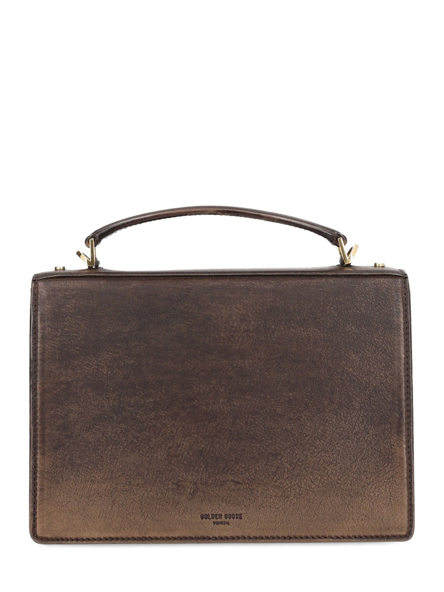 GOLDEN GOOSE Elegant Cow Leather Handbag for Women