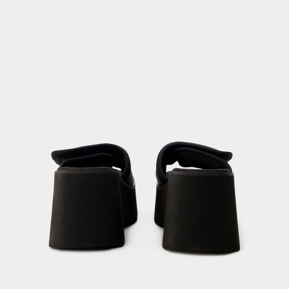 COURREGÈS Mini Stretch Polyester Blend Scusa Wave Slippers for Women