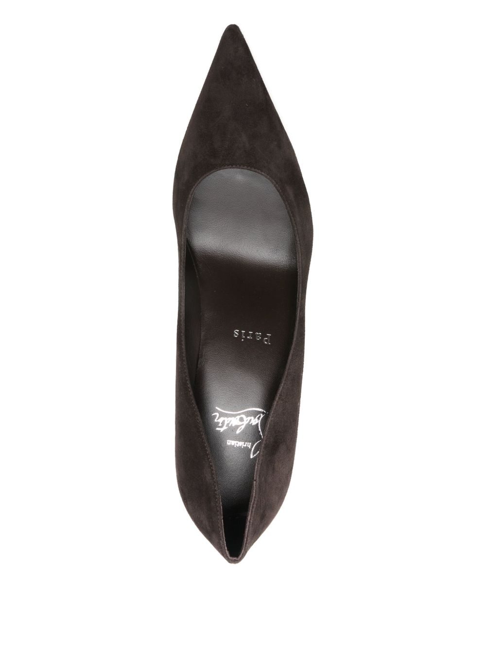 CHRISTIAN LOUBOUTIN Pointed Toe Suede Pumps for Women