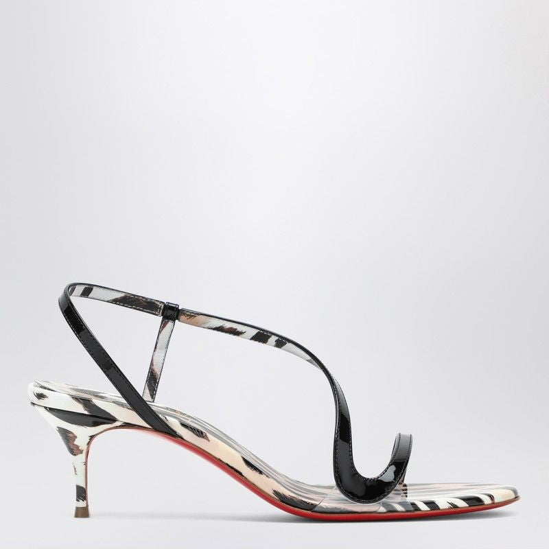 CHRISTIAN LOUBOUTIN Rosalie Patent Leather Stiletto Sandals
