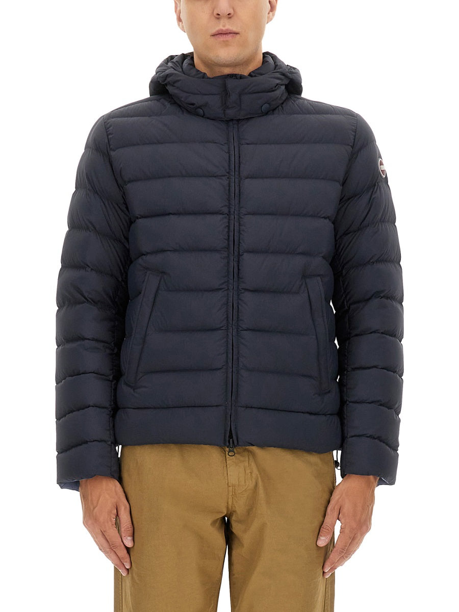 COLMAR Men's Down Jacket with Detachable Hood - Size 50 IT