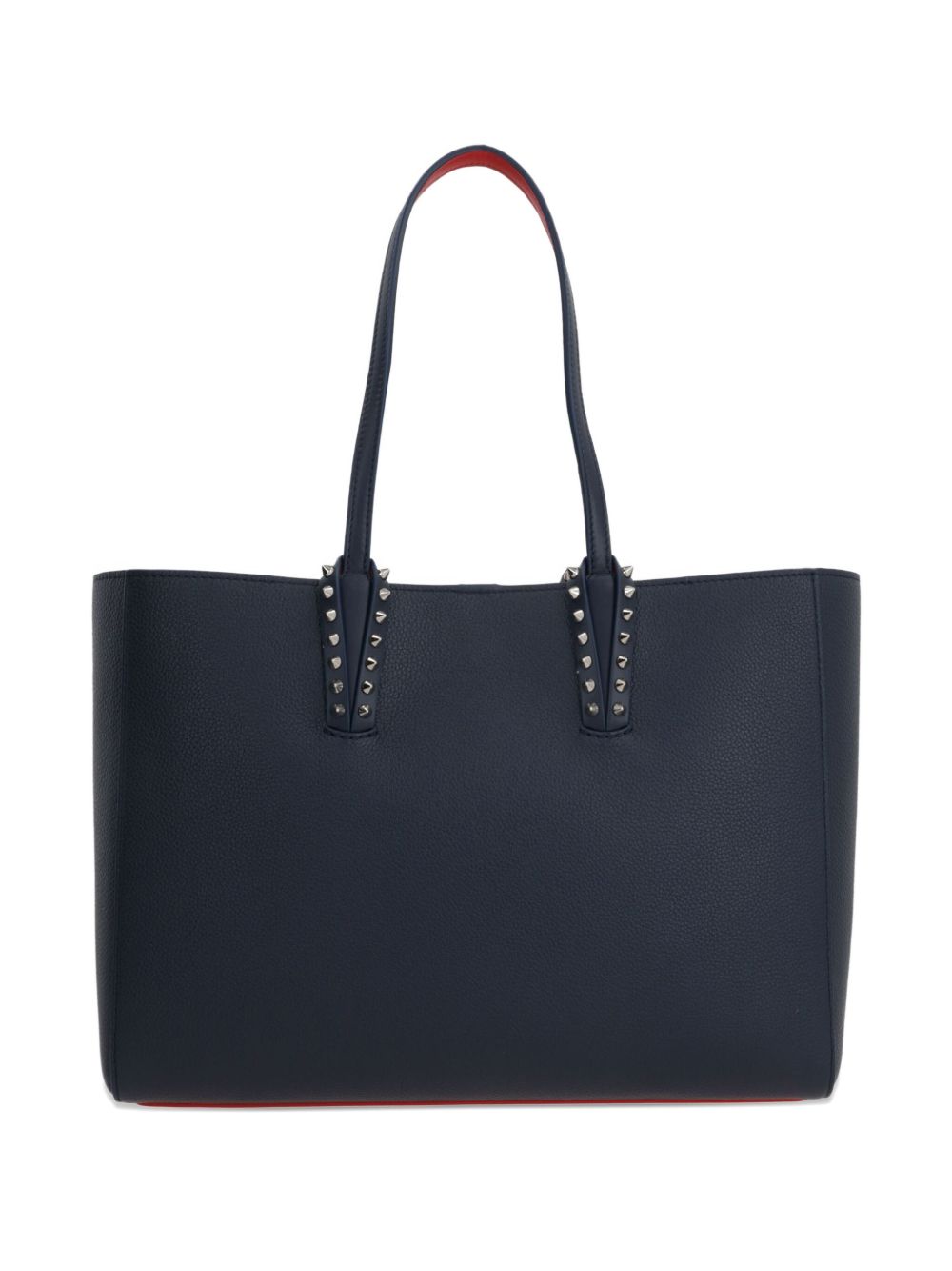 CHRISTIAN LOUBOUTIN Elegant Leather Handbag with Top Handles