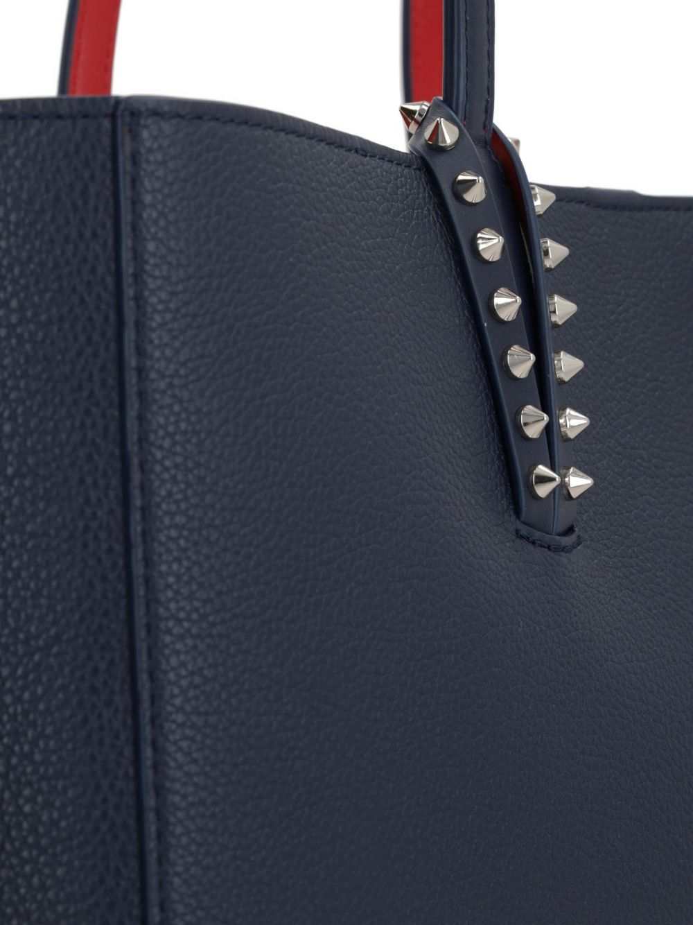 CHRISTIAN LOUBOUTIN Elegant Leather Handbag with Top Handles