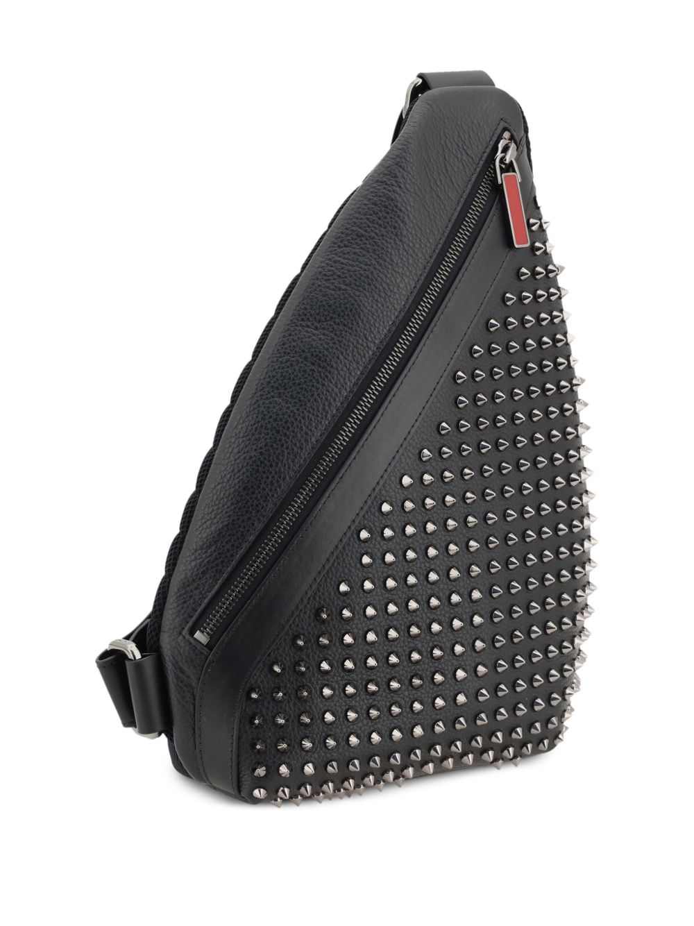 CHRISTIAN LOUBOUTIN Leather Handbag with Front Zip Fastening for Men
