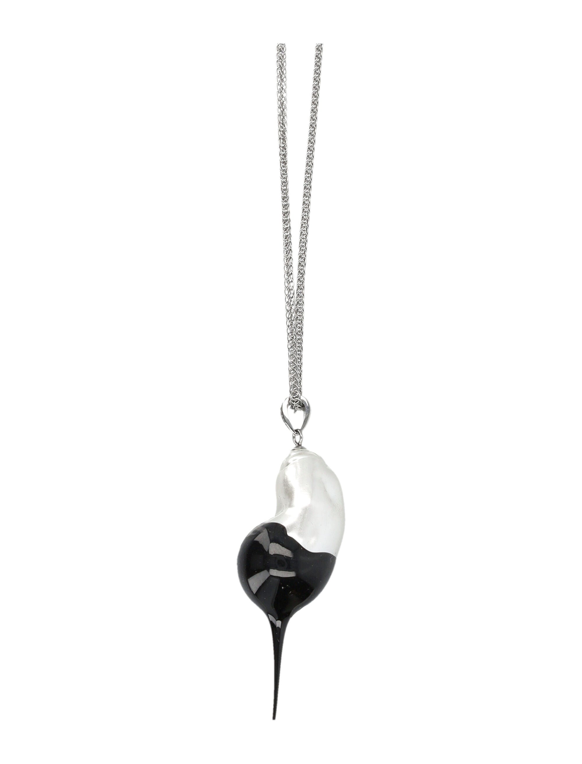 OTTOLINGER Dipped Pearl Pendant Necklace - 55 CM Chain Length