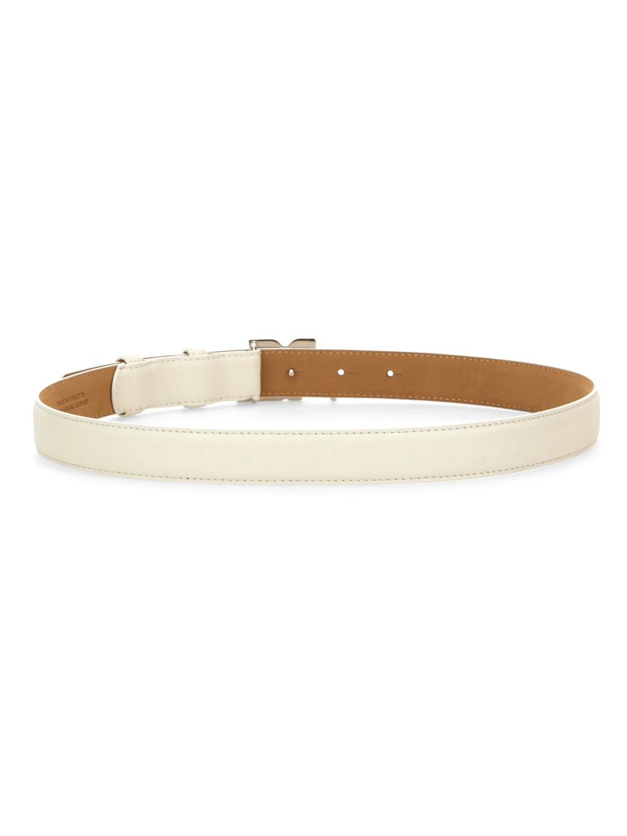 COURREGES Leather 'AC' Belt