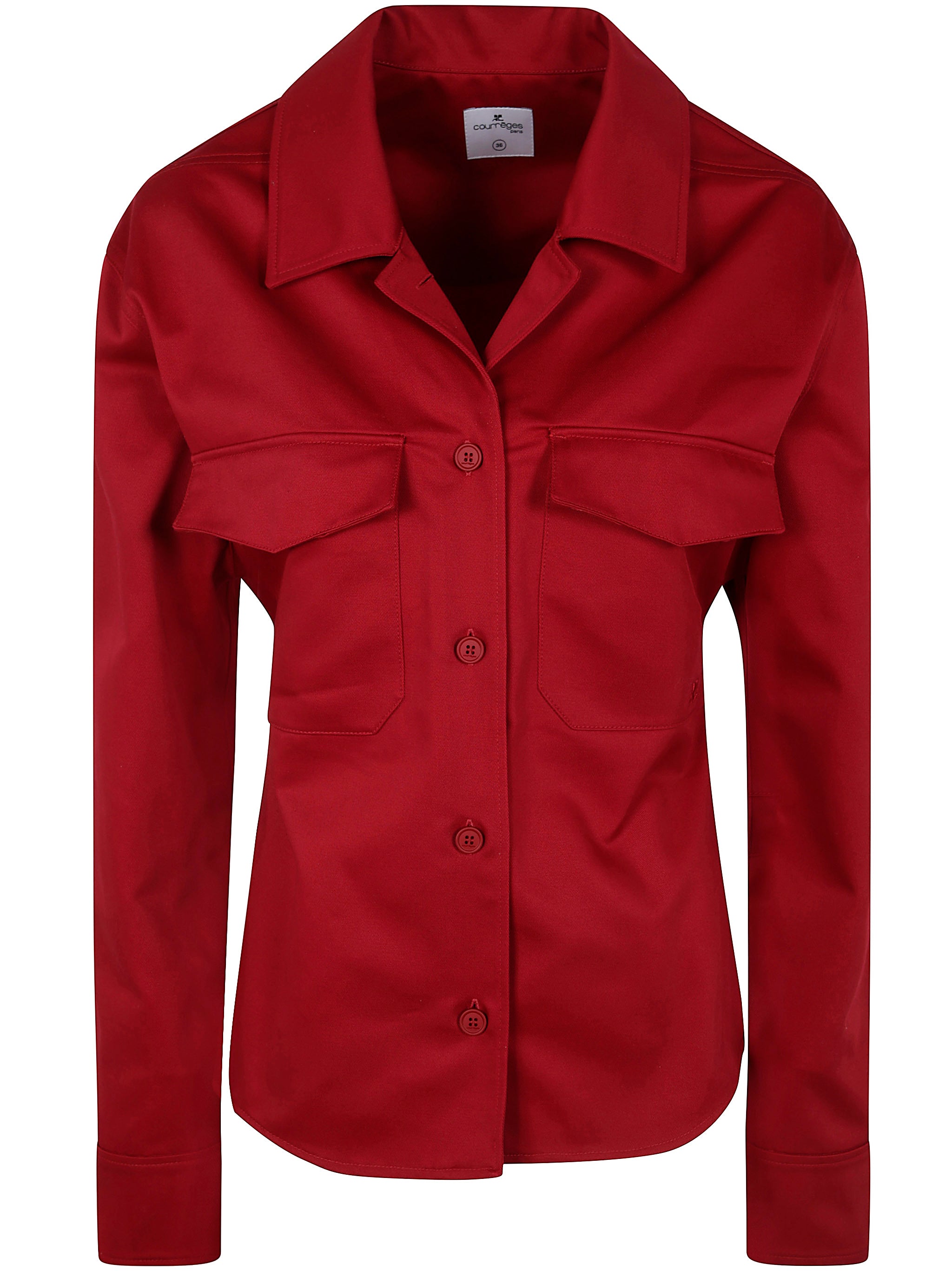 COURREGÈS Women's Utility Polycotton Shirt