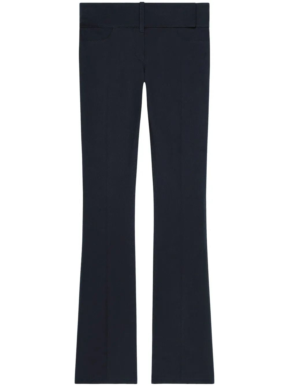 COURREGÈS Stylish Women's Cotton Blend Trousers