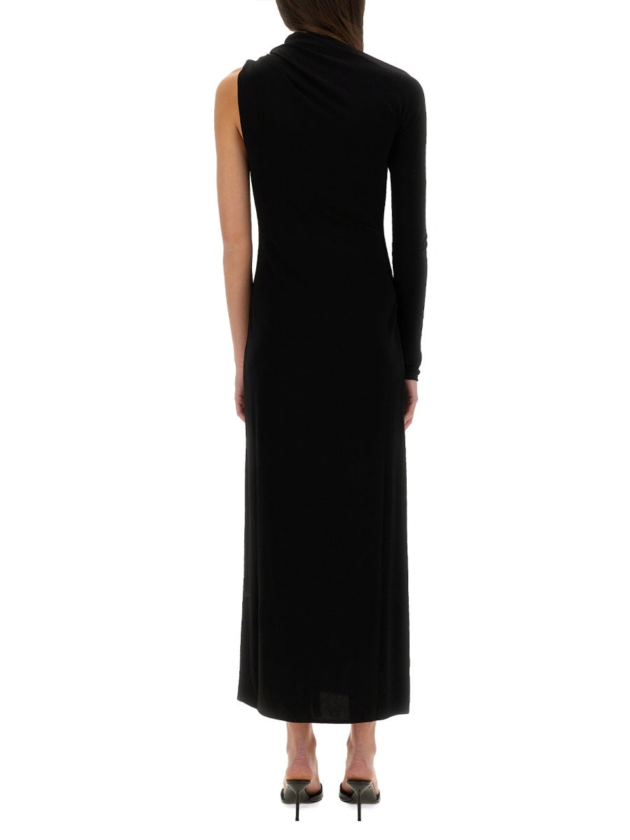 COURREGÈS Elegant One-Shoulder Dress - Size 38