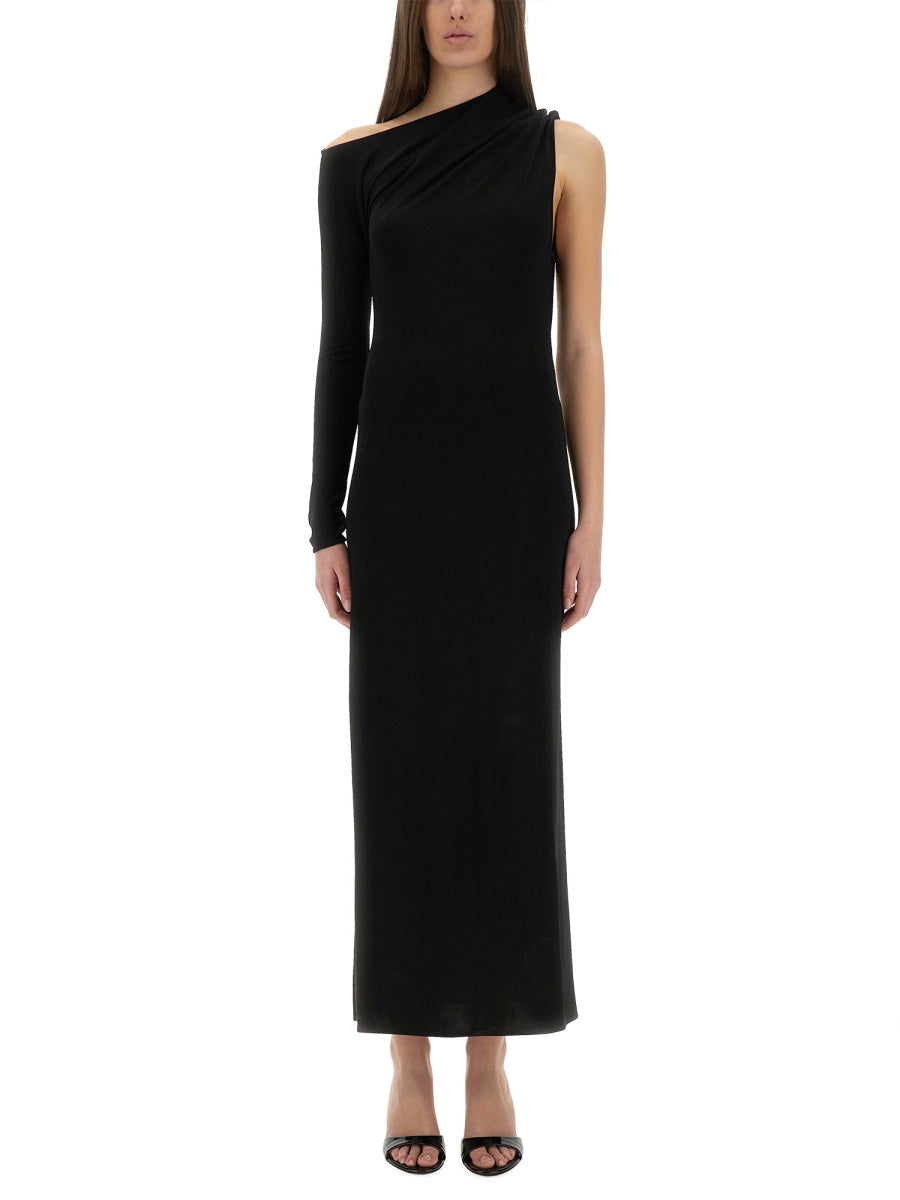COURREGÈS Elegant One-Shoulder Dress - Size 38