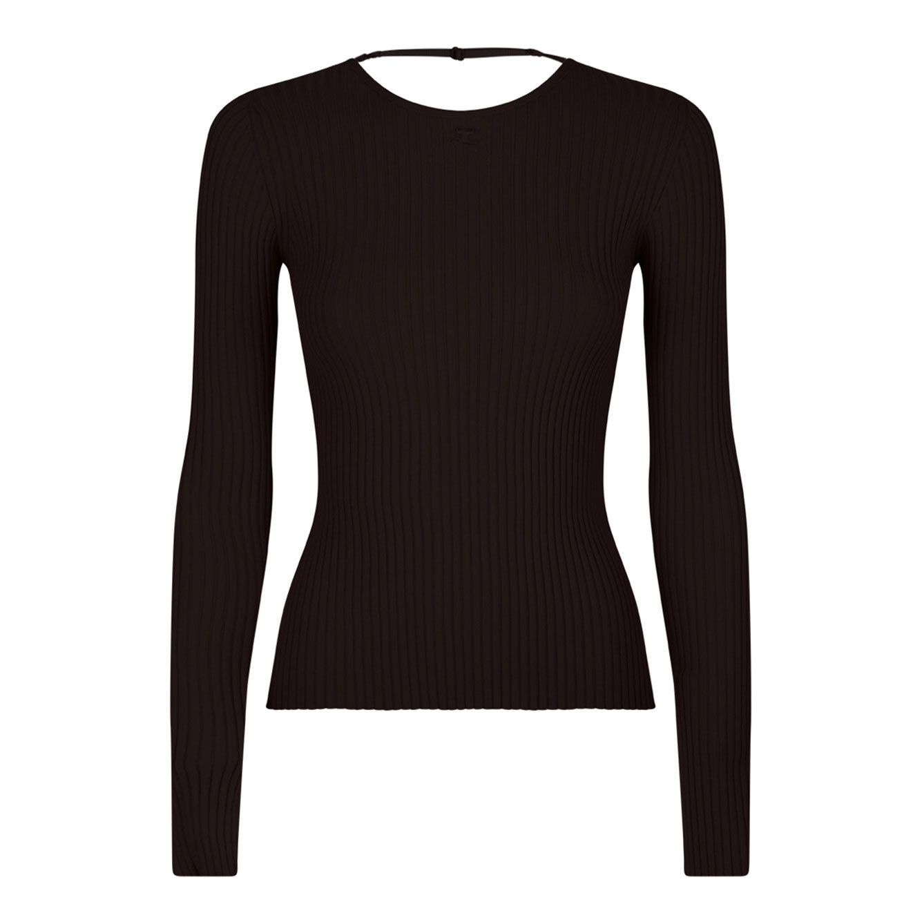 COURREGÈS Elegant Viscose Sweater for Women - SS25 Collection