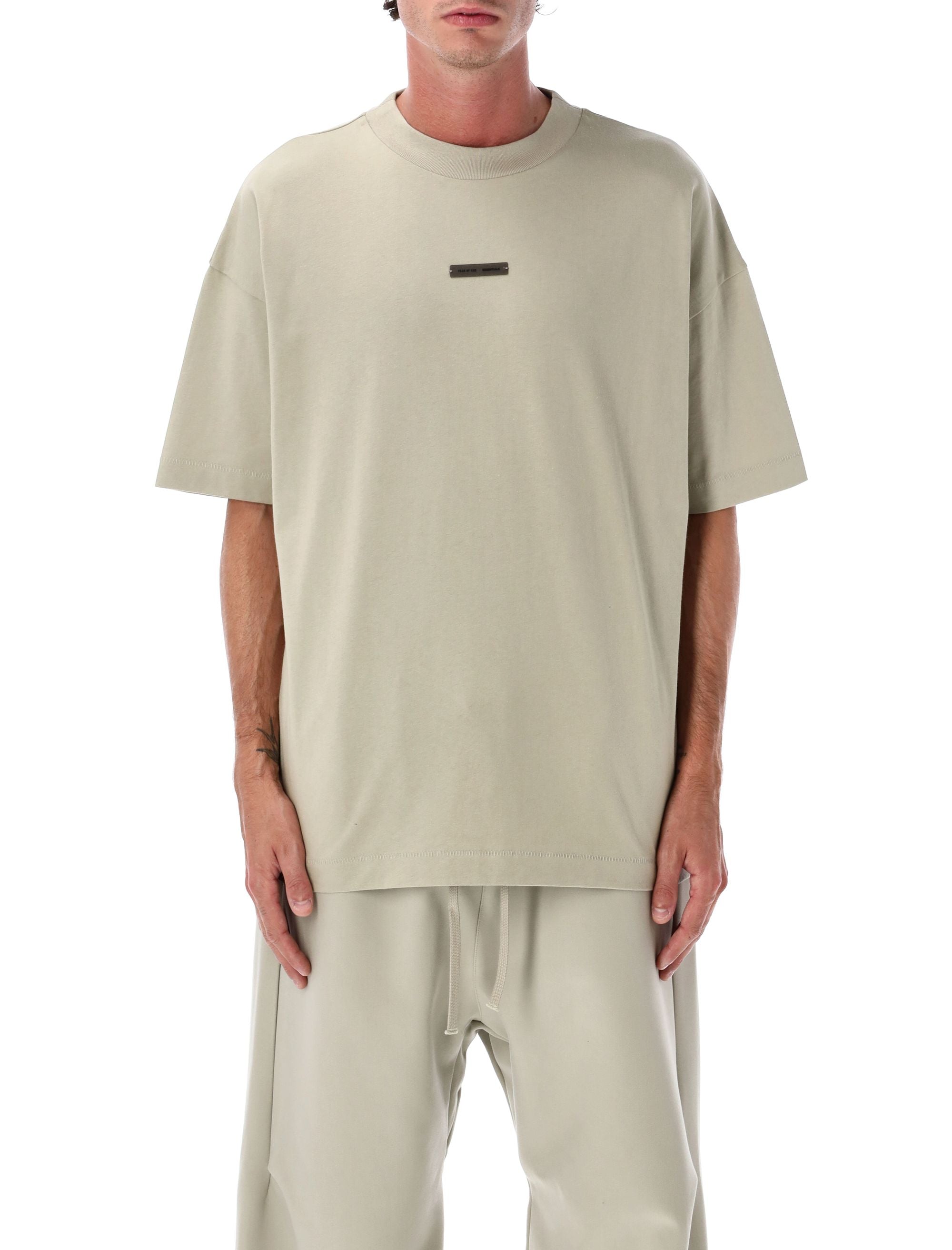 FEAR OF GOD ESSENTIALS Classic Cotton Tee - Medium Weight Large Size