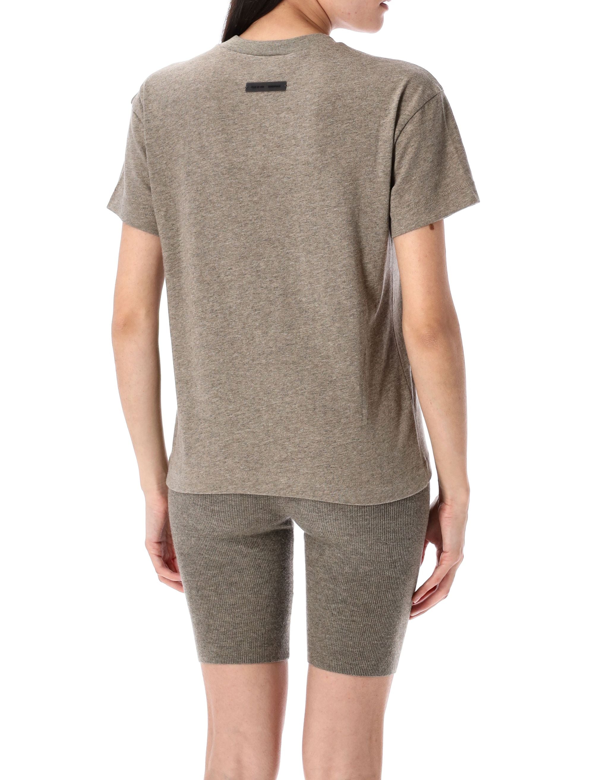 FEAR OF GOD ESSENTIALS Cotton-Blend T-Shirt for Women - FW25 Collection