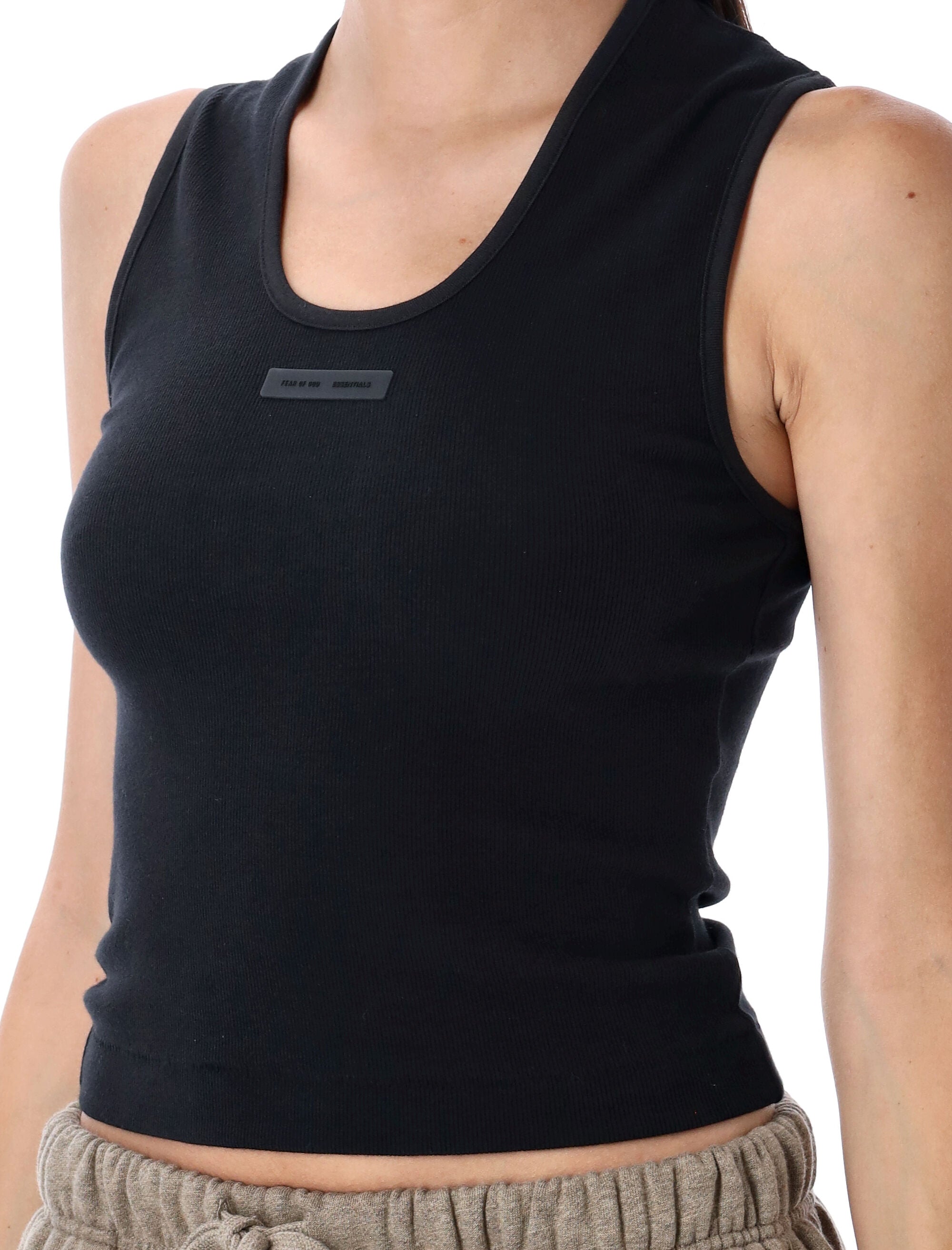 FEAR OF GOD ESSENTIALS Women's Mini Crop Rib Tank