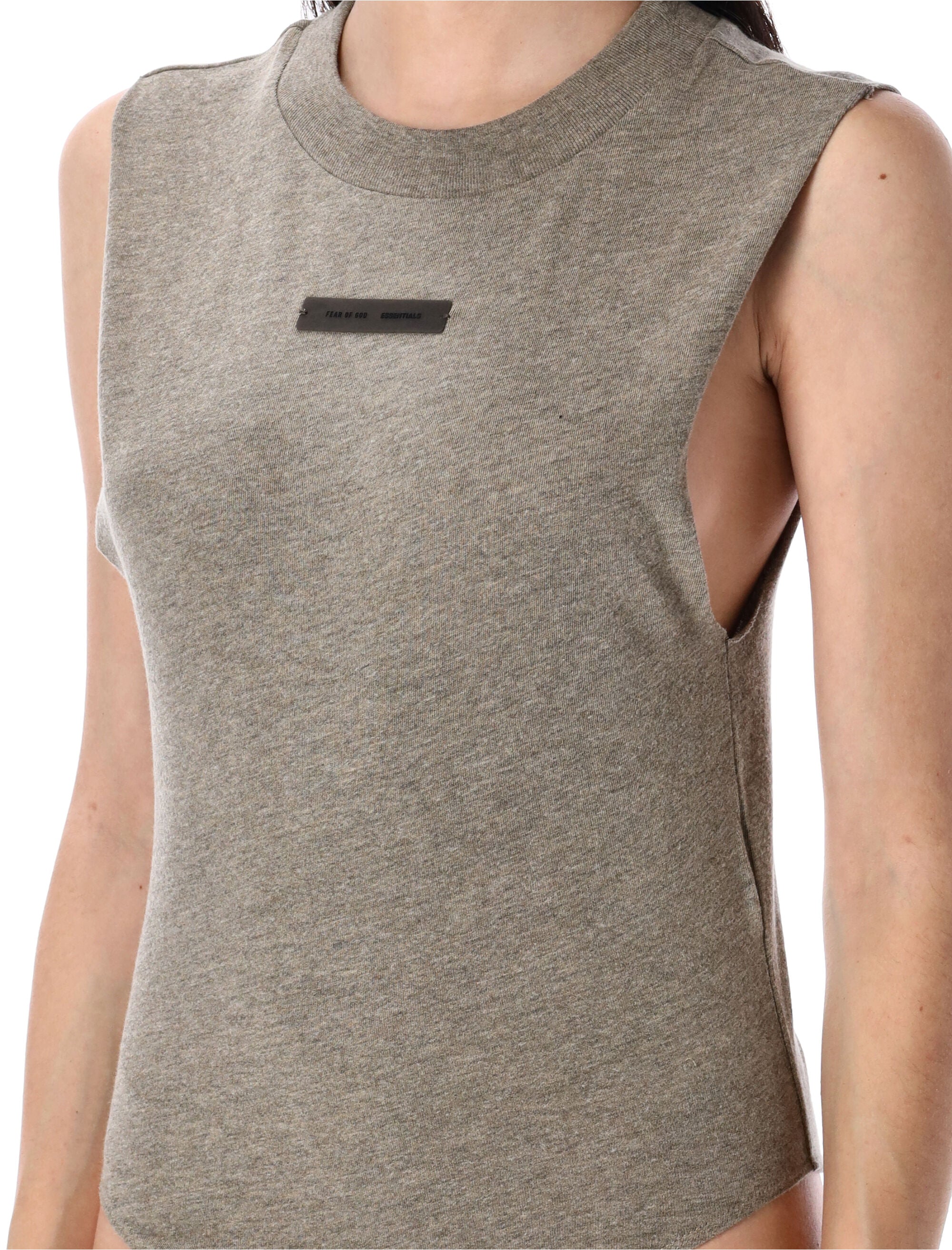 FEAR OF GOD ESSENTIALS Sleeveless Cotton-Blend Bodysuit