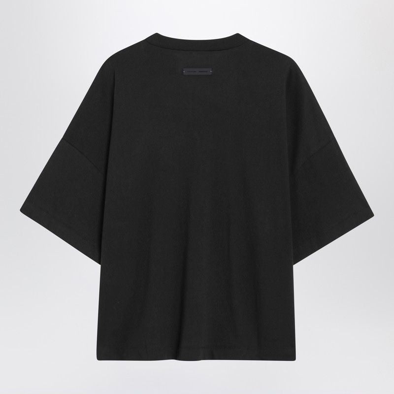 FEAR OF GOD ESSENTIALS Essentials Crewneck T-Shirt with Logo for Women - FW25