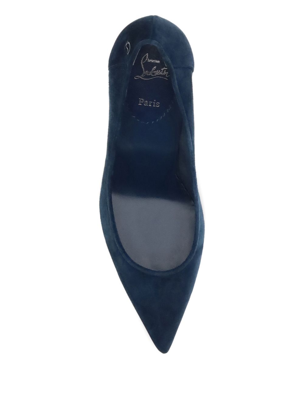 CHRISTIAN LOUBOUTIN Sporty Kate Velvet Pumps