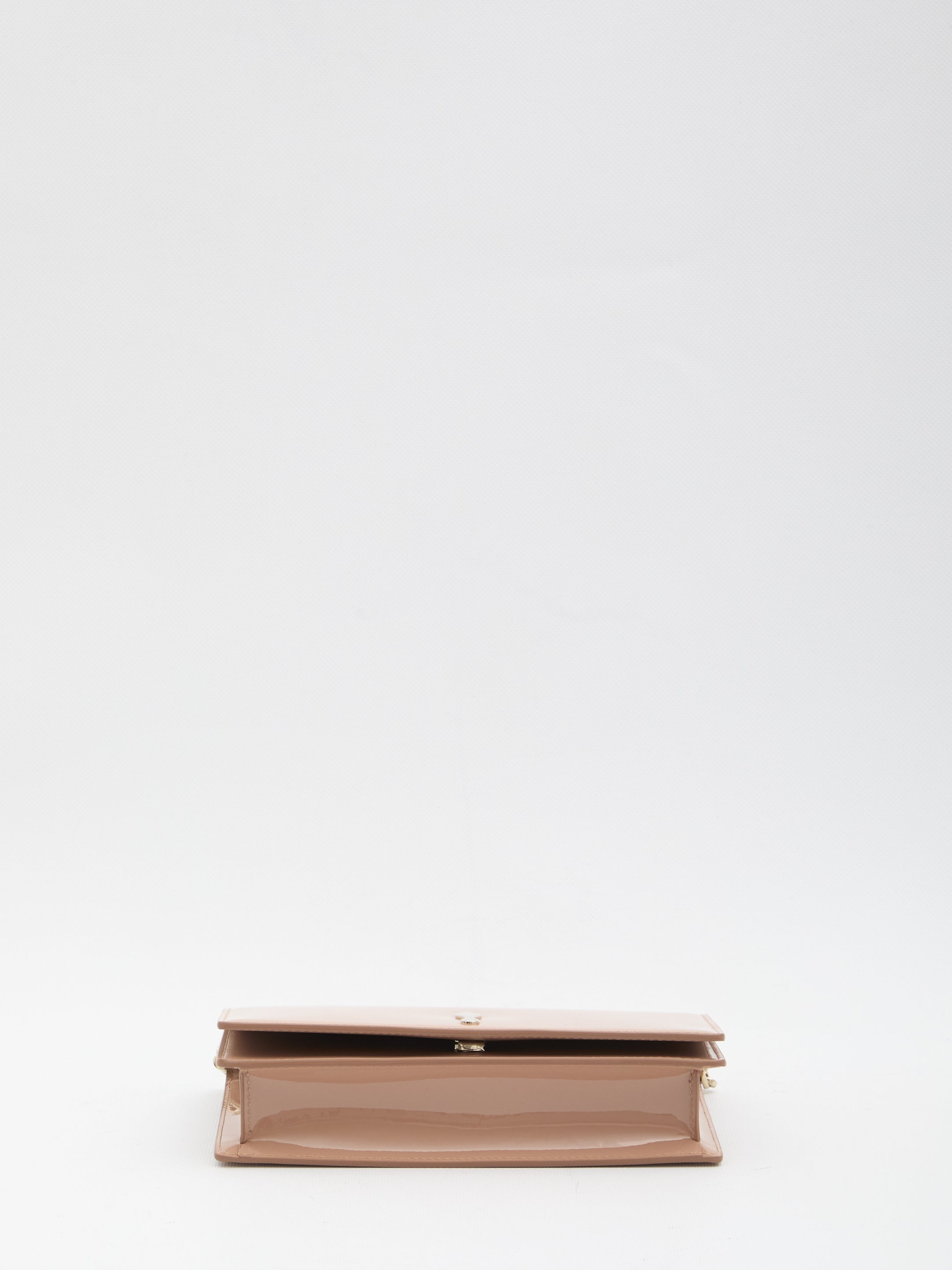 CHRISTIAN LOUBOUTIN Mini Clutch Bag with Chain Strap - 22 x 12 x 5 CM