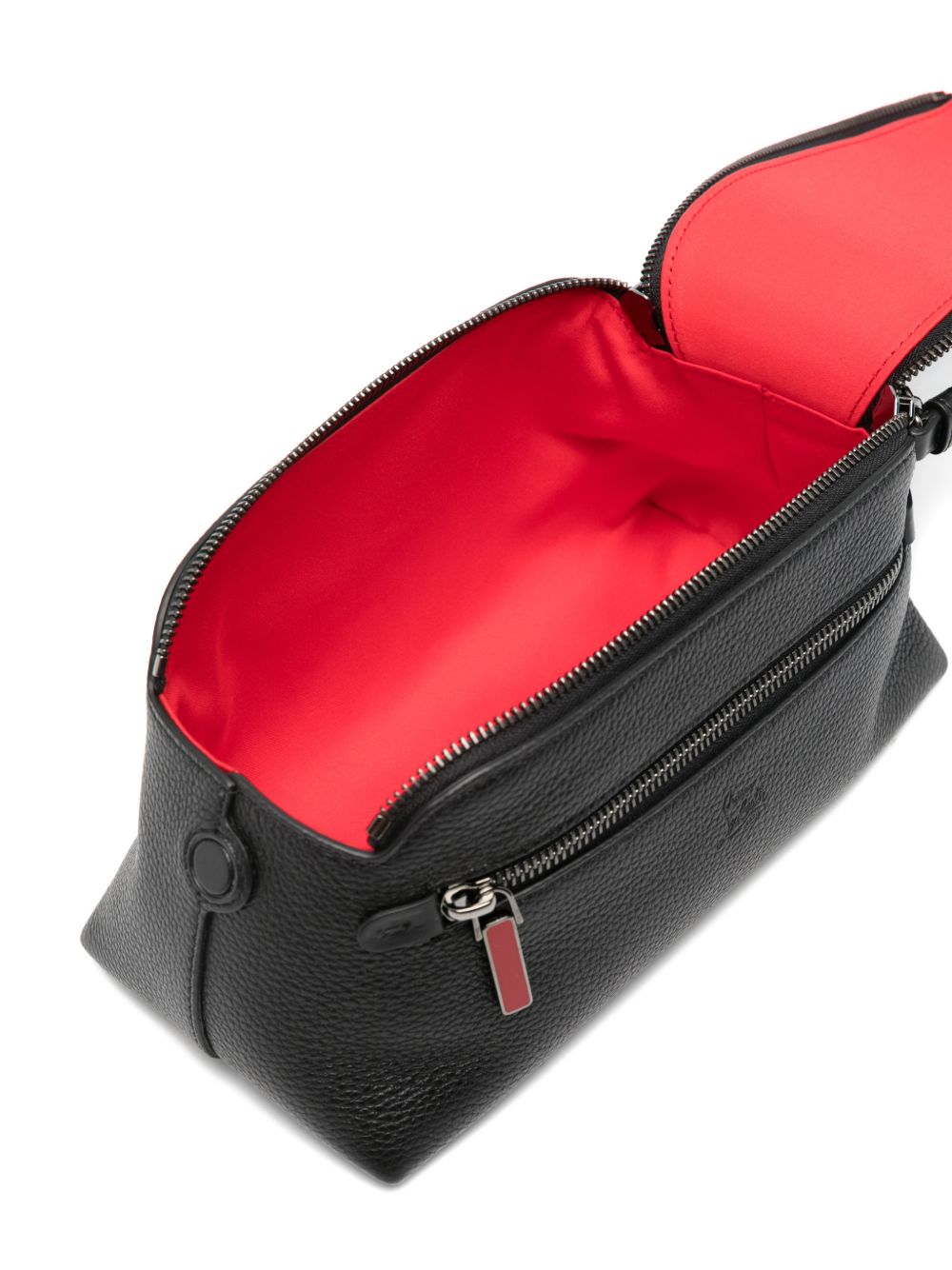 CHRISTIAN LOUBOUTIN Mini Funky Leather Pouch Handbag