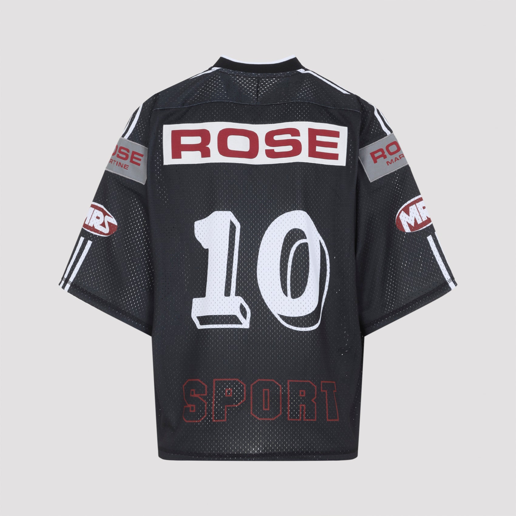 MARTINE ROSE Oversized Hockey T-Shirt for Men - Relaxed Fit
