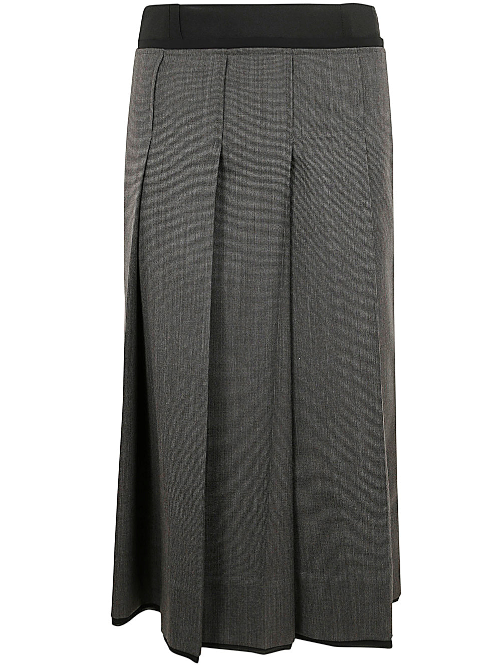 IBRIGU Boucle Loop Mini Wool Skirt