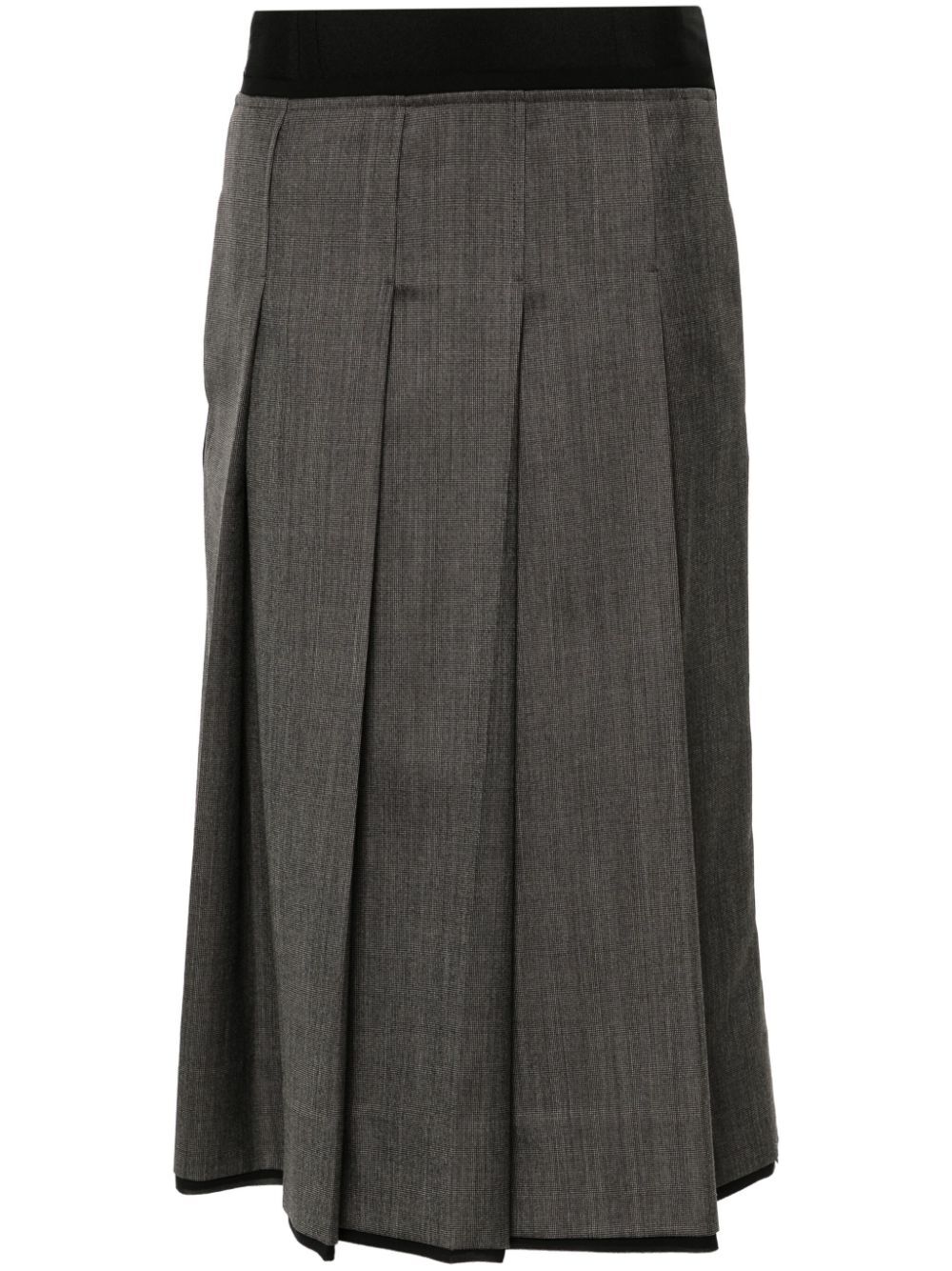 IBRIGU Boucle Loop Mini Wool Skirt