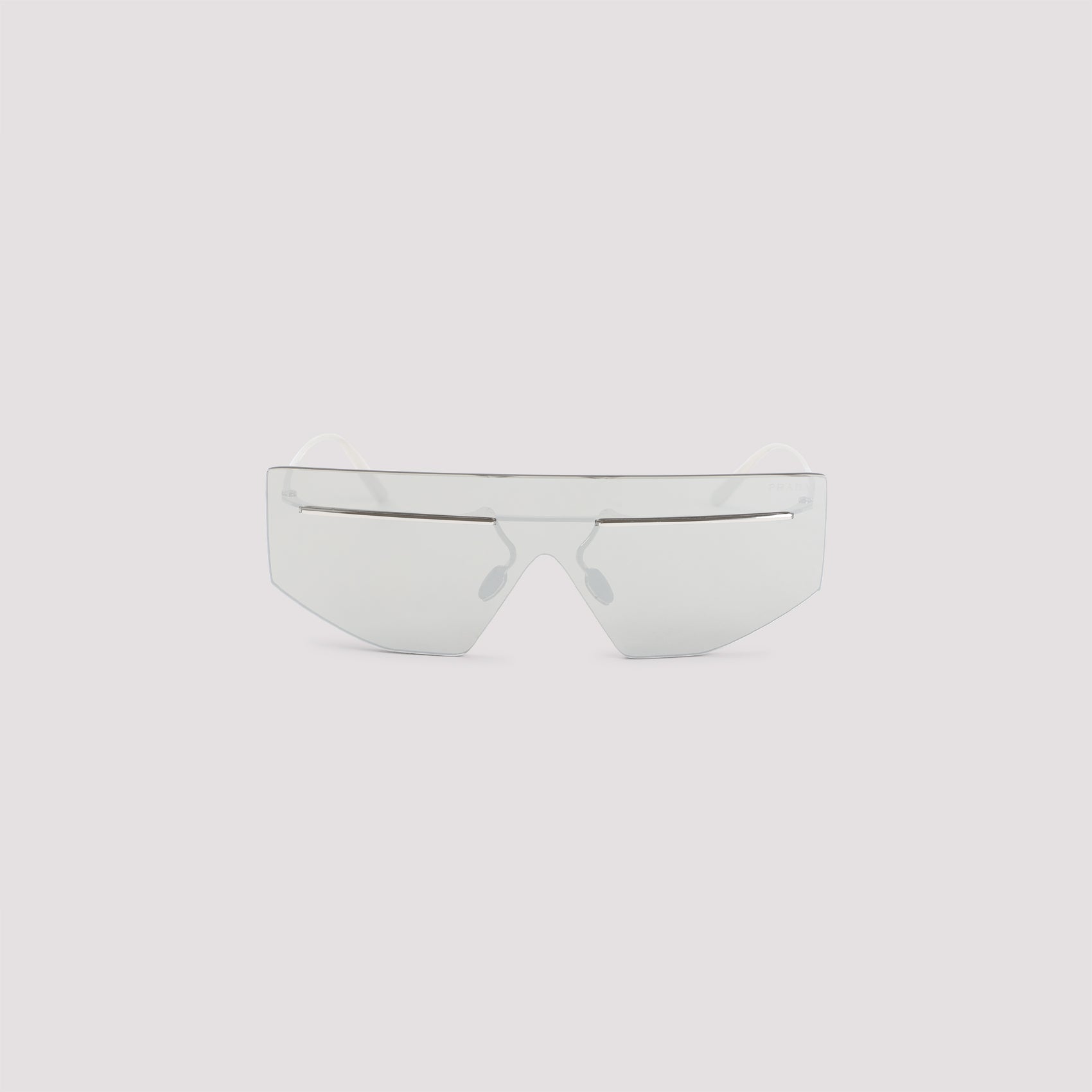 PRADA EYEWEAR Runway-Ready Metallic Sunglasses for Men