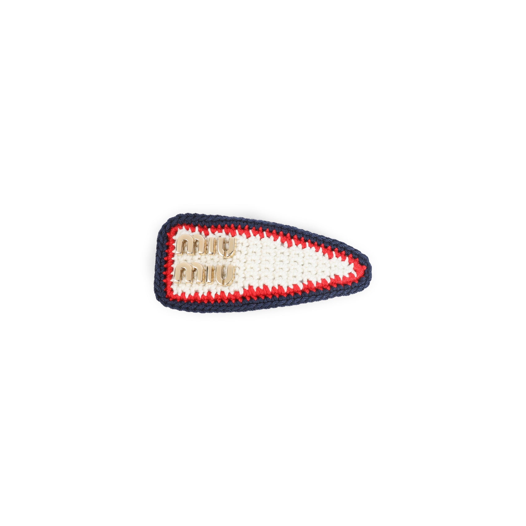 MIU MIU Crochet Hair Clip for Men