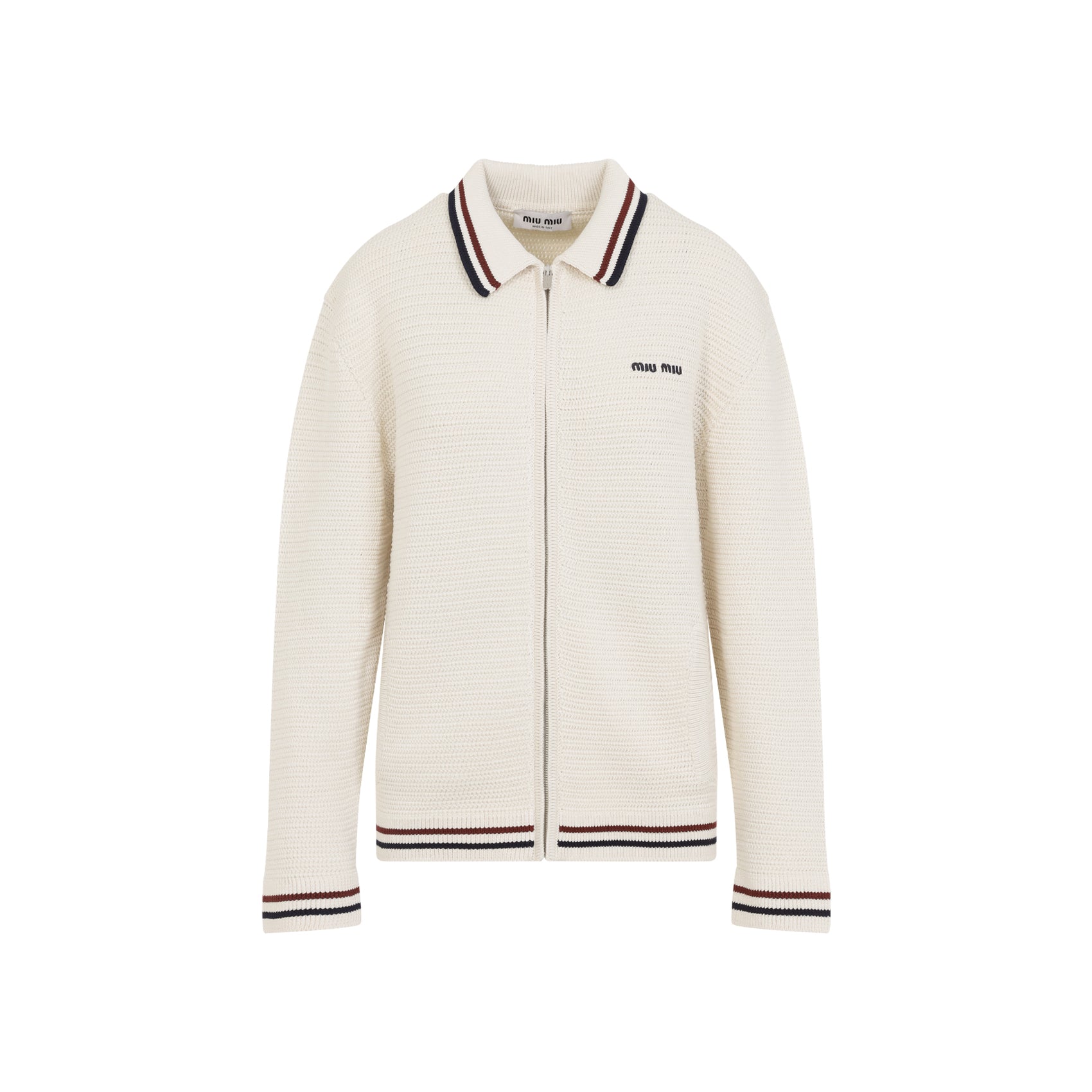 MIU MIU Classic Cotton Cardigan for Men