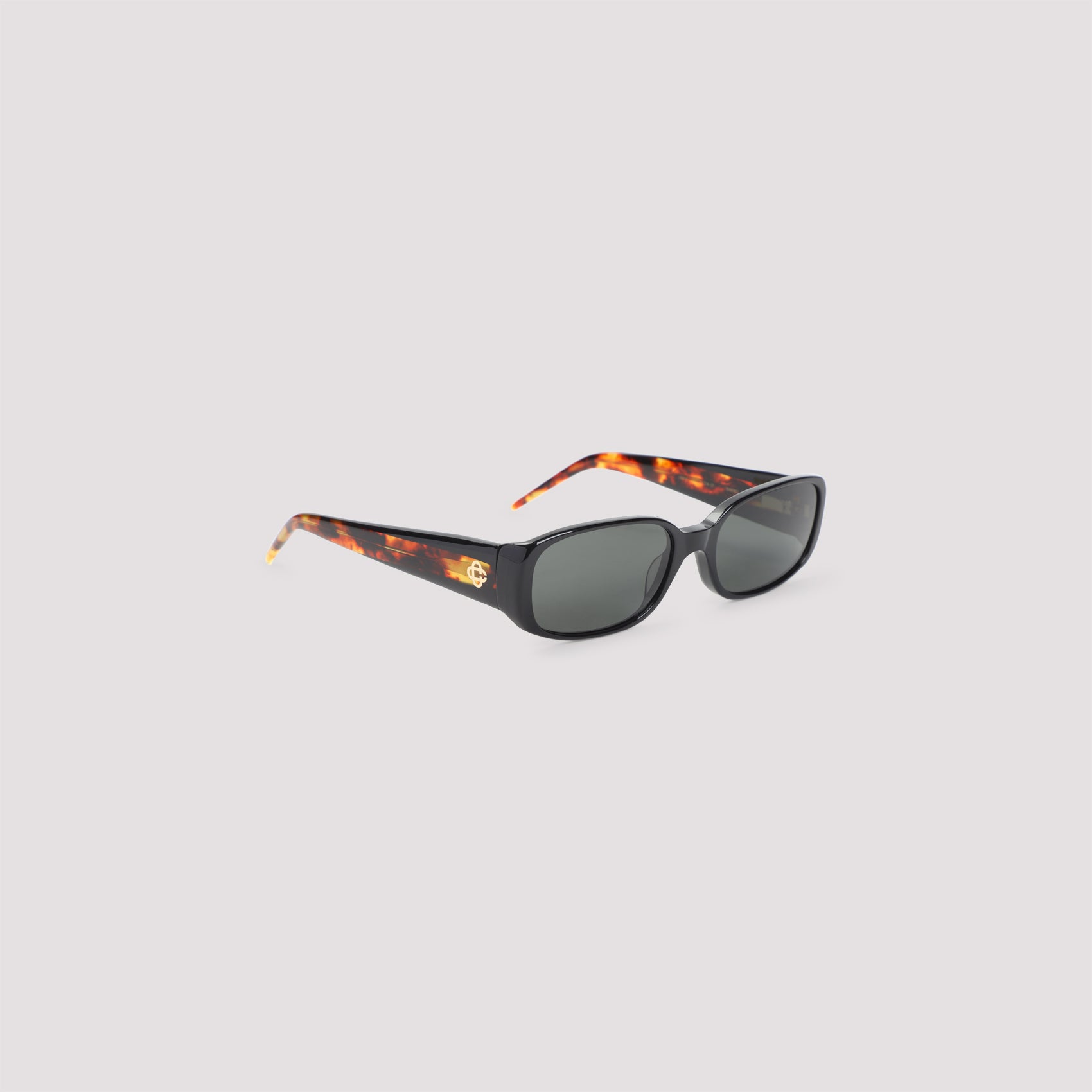 CASABLANCA Oval Stripe Sunglasses