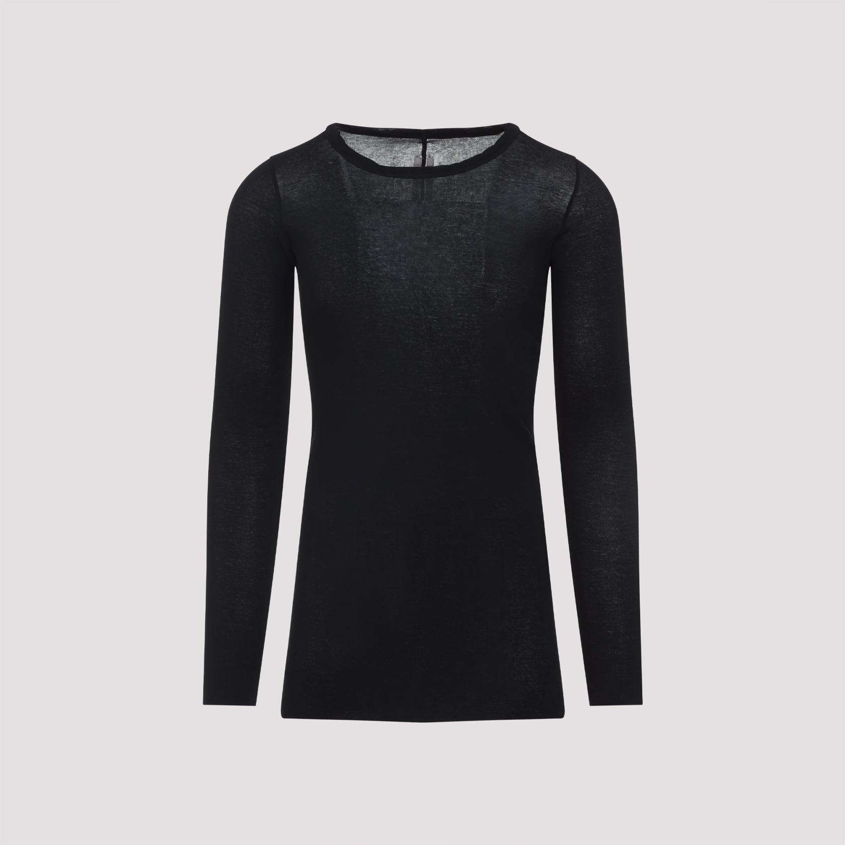 RICK OWENS Ribbed Long Sleeves T-Shirt