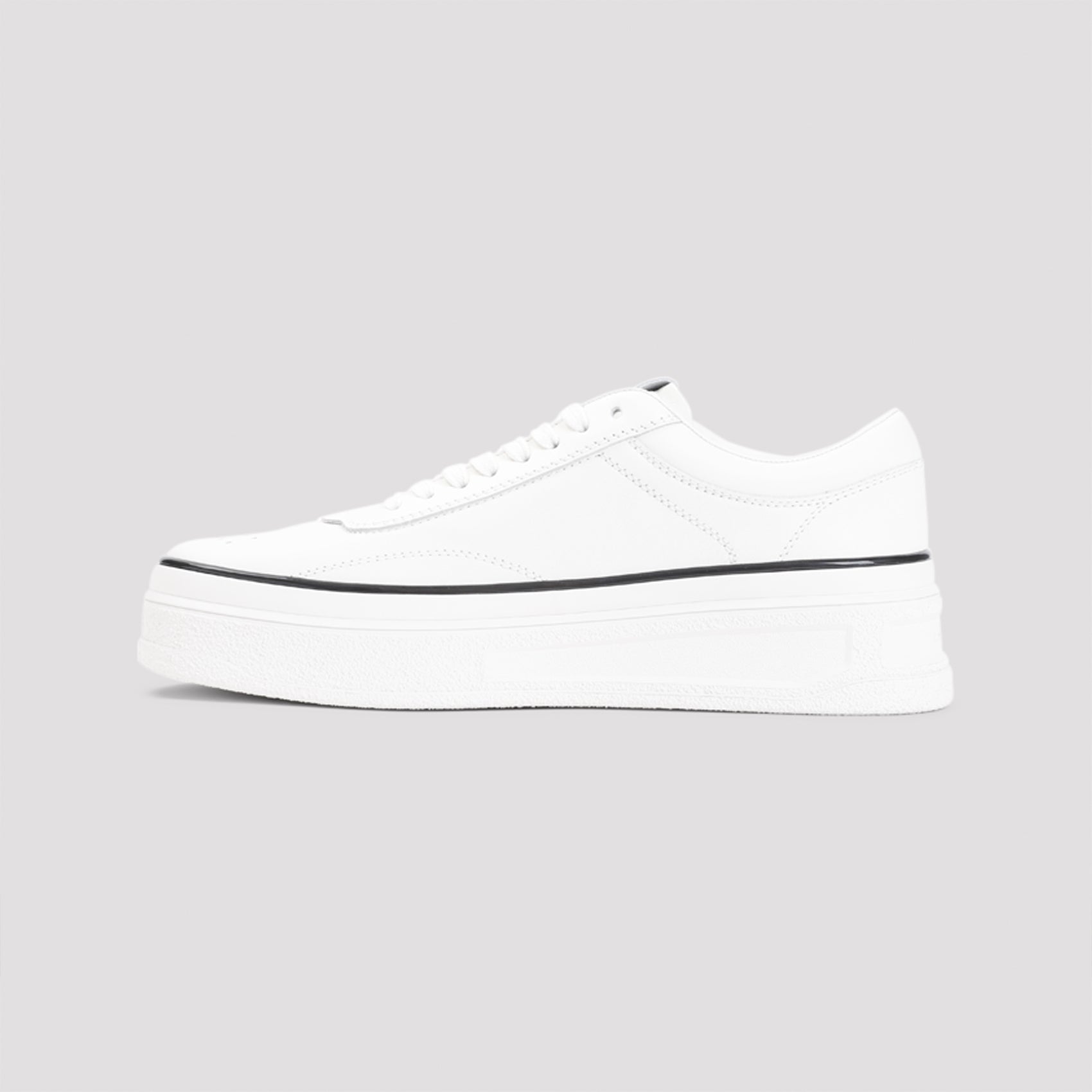 JIL SANDER Low Top Leather Sneaker
